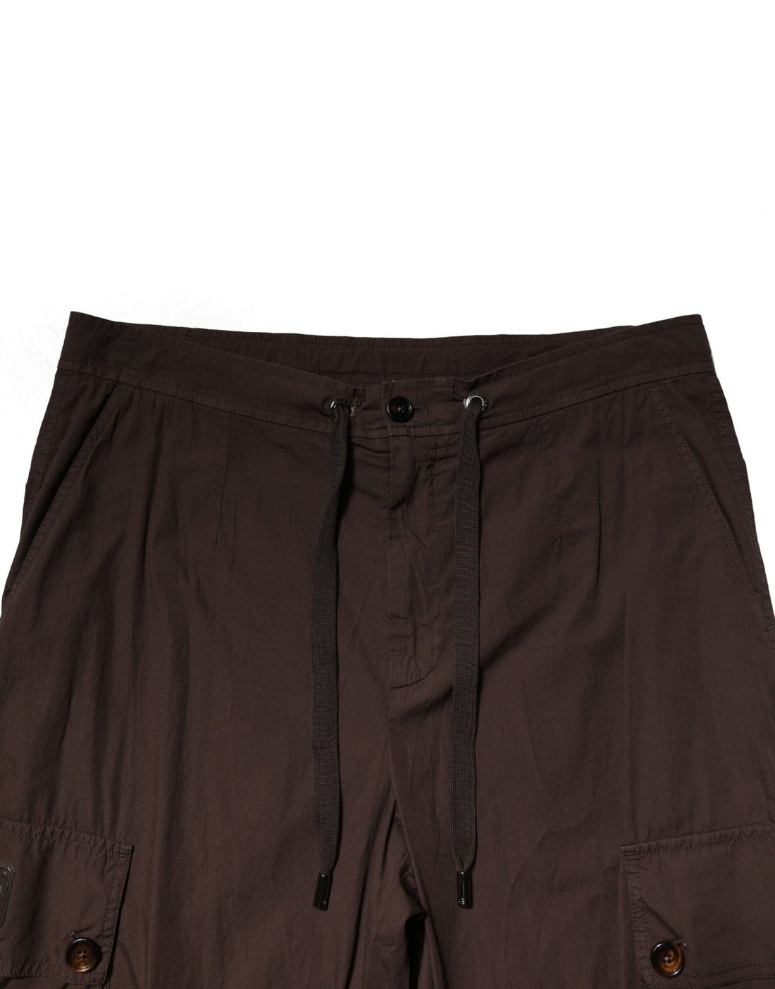 Dolce & Gabbana Brown Cotton Cargo Jogger Men Pants - RIMODA