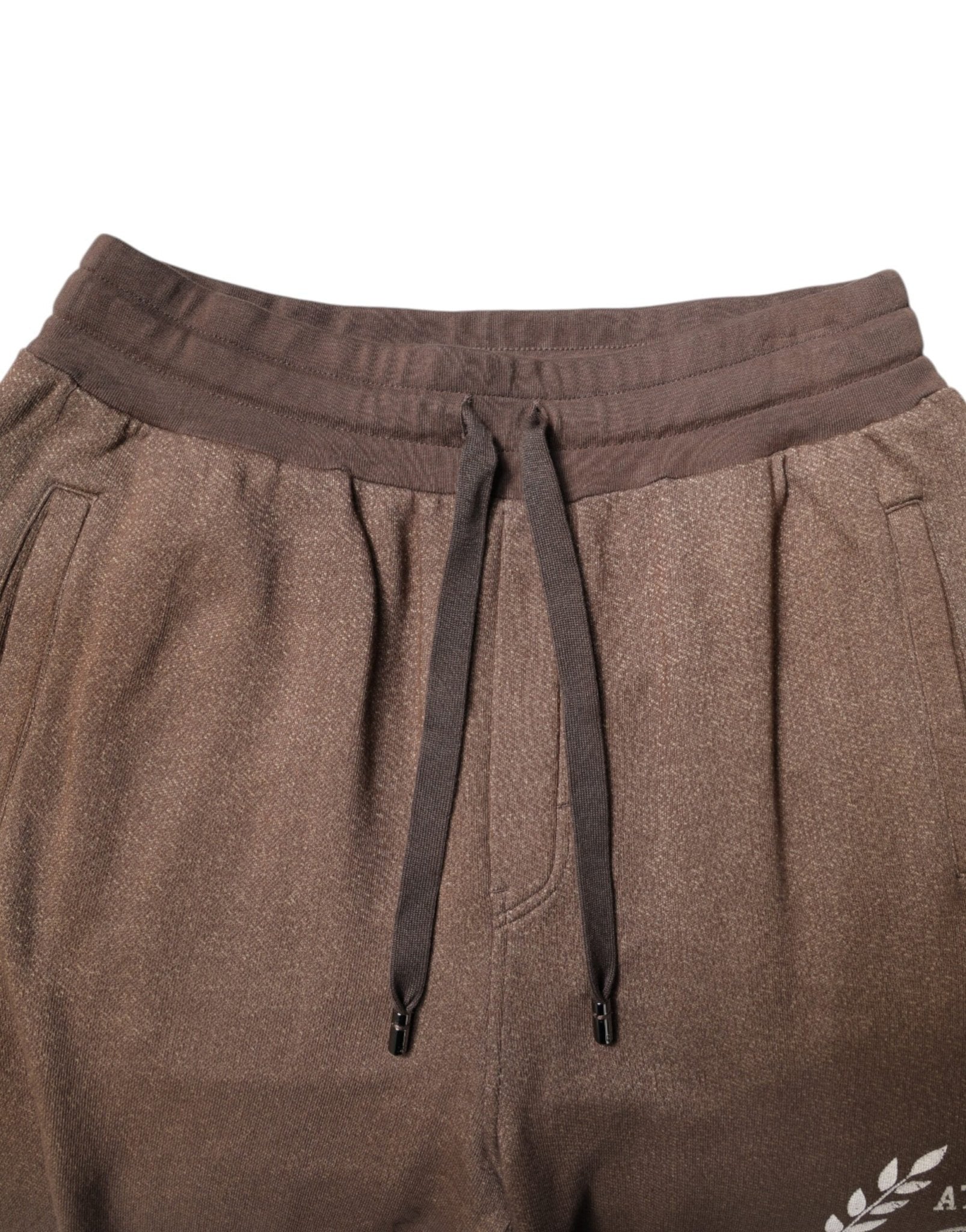 Dolce & Gabbana Brown Cotton Jogger Sweatpants Pants - RIMODA