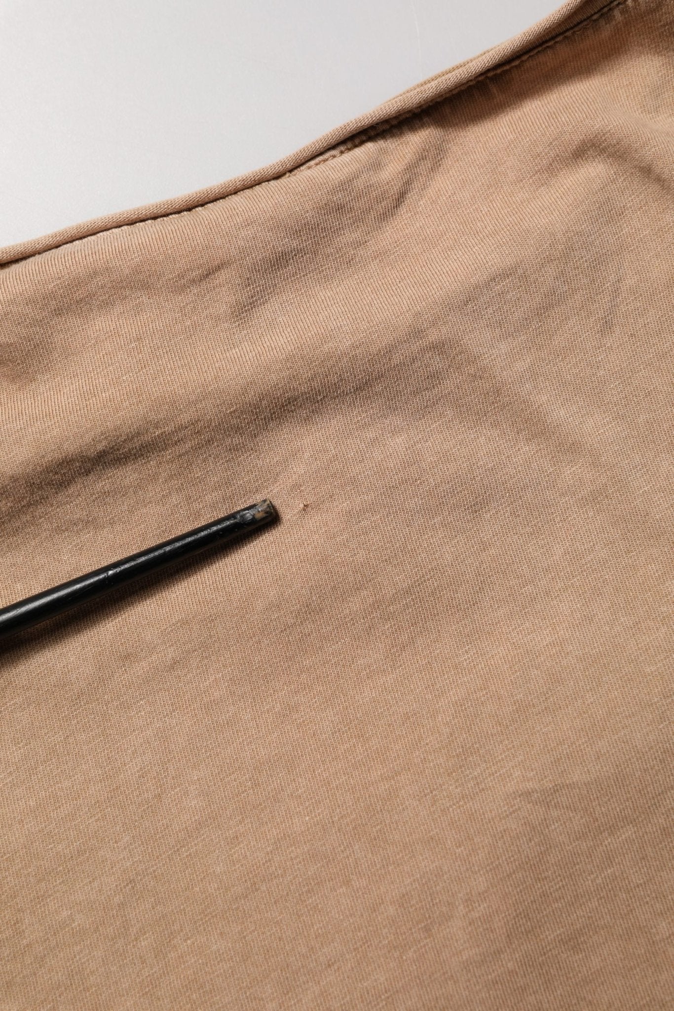 Dolce & Gabbana Brown Cotton Logo Patch Round Neck T-shirt - RIMODA