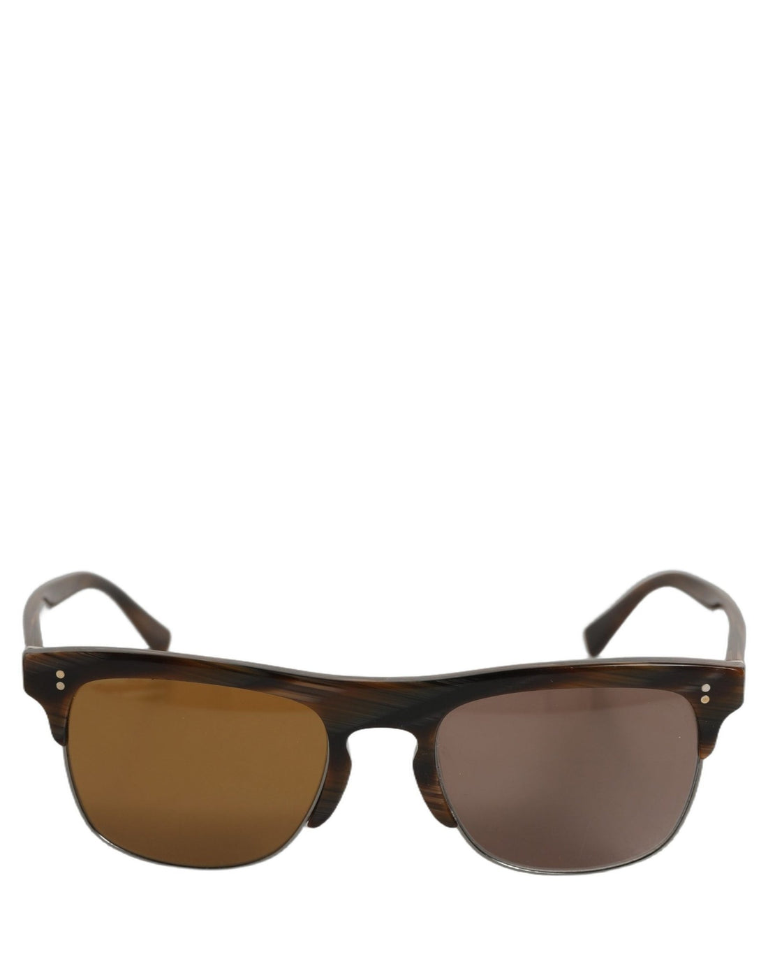 Dolce & Gabbana Brown DG4305 Striped Acetate Frame Eyewear Sunglasses - RIMODA