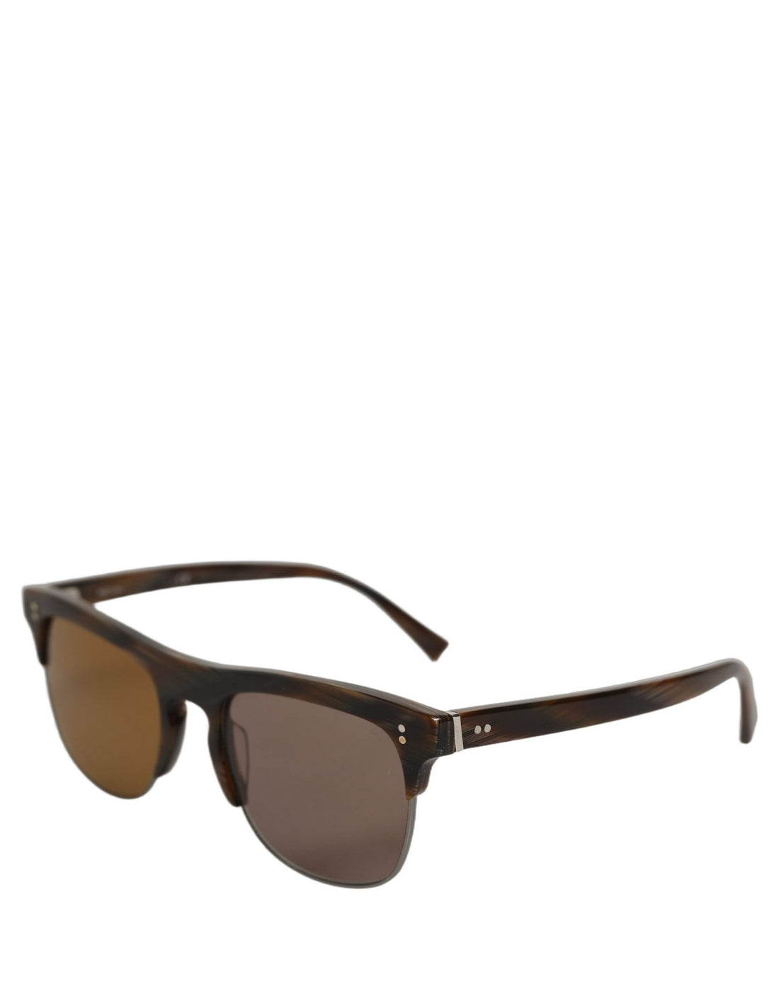 Dolce & Gabbana Brown DG4305 Striped Acetate Frame Eyewear Sunglasses - RIMODA