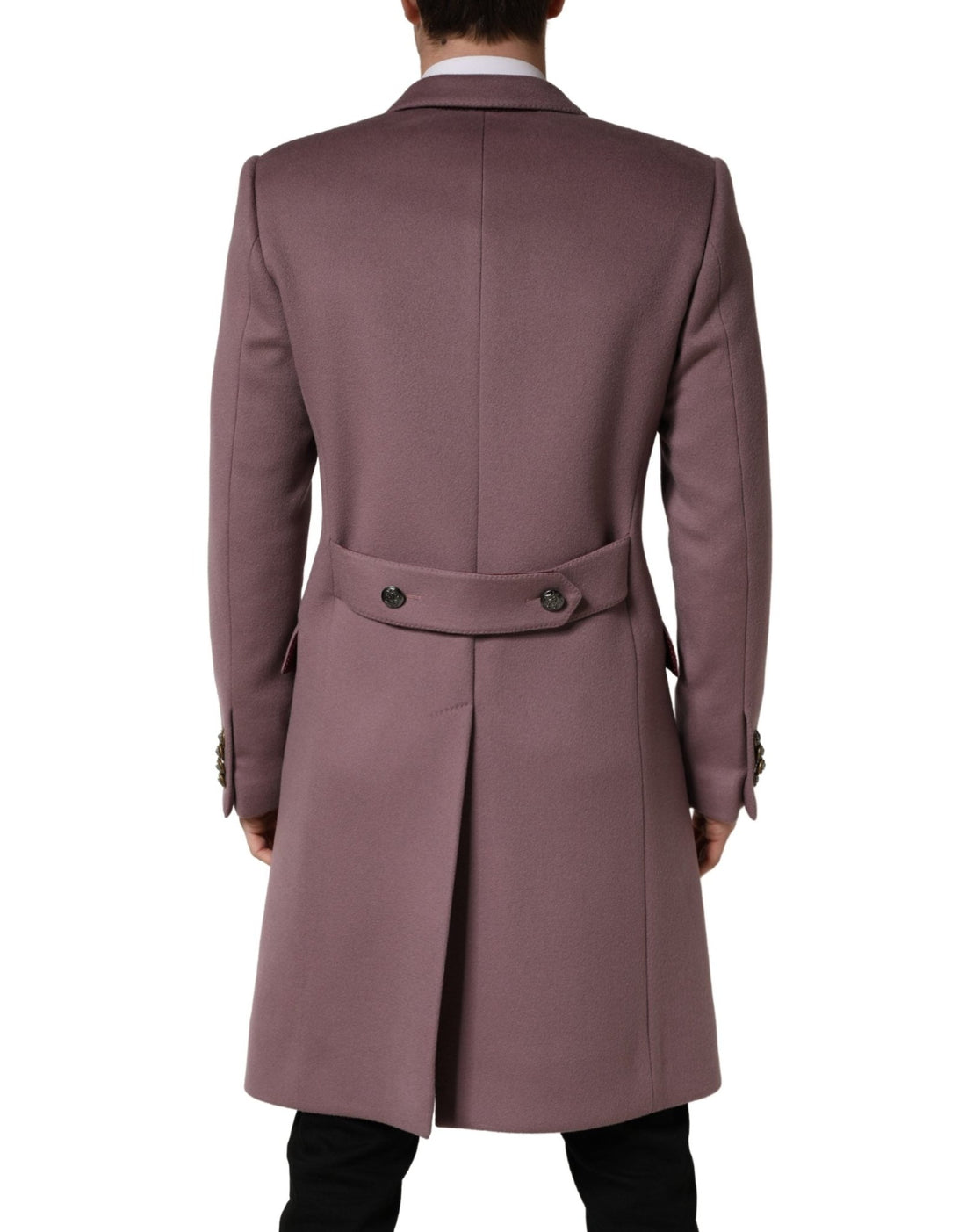 Dolce & Gabbana Brown Double Breasted Men Trench Coat Jacket - RIMODA