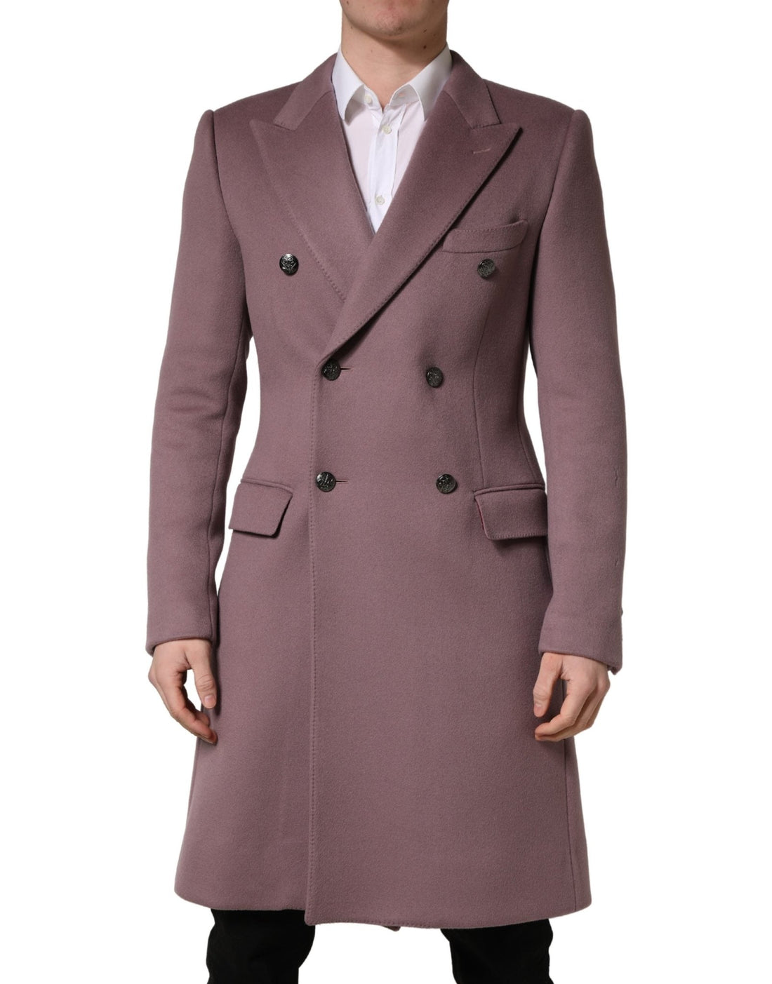 Dolce & Gabbana Brown Double Breasted Men Trench Coat Jacket - RIMODA