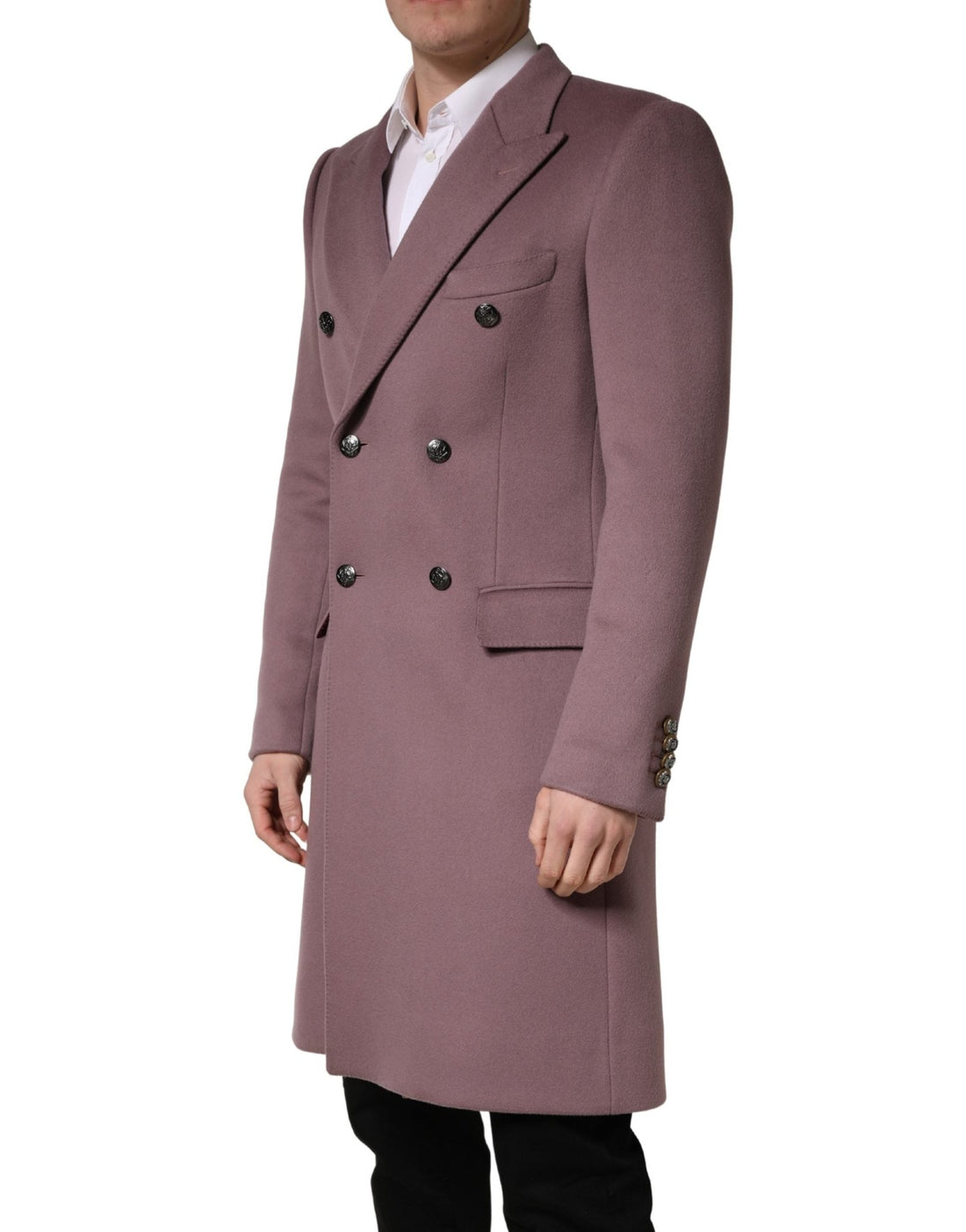 Dolce & Gabbana Brown Double Breasted Men Trench Coat Jacket - RIMODA