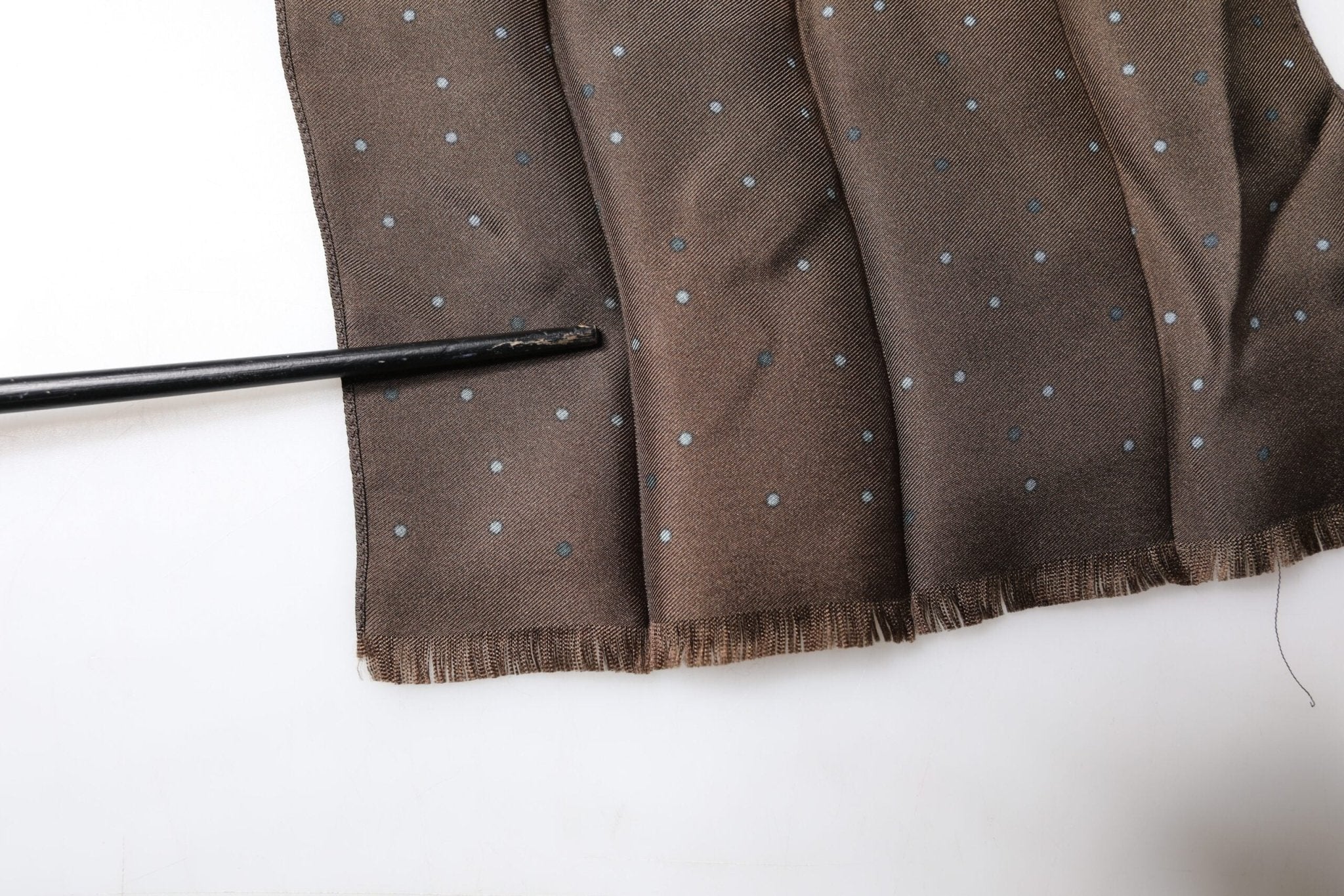 Dolce & Gabbana Brown Fantasy Silk Neck Wrap Shawl Scarf - RIMODA