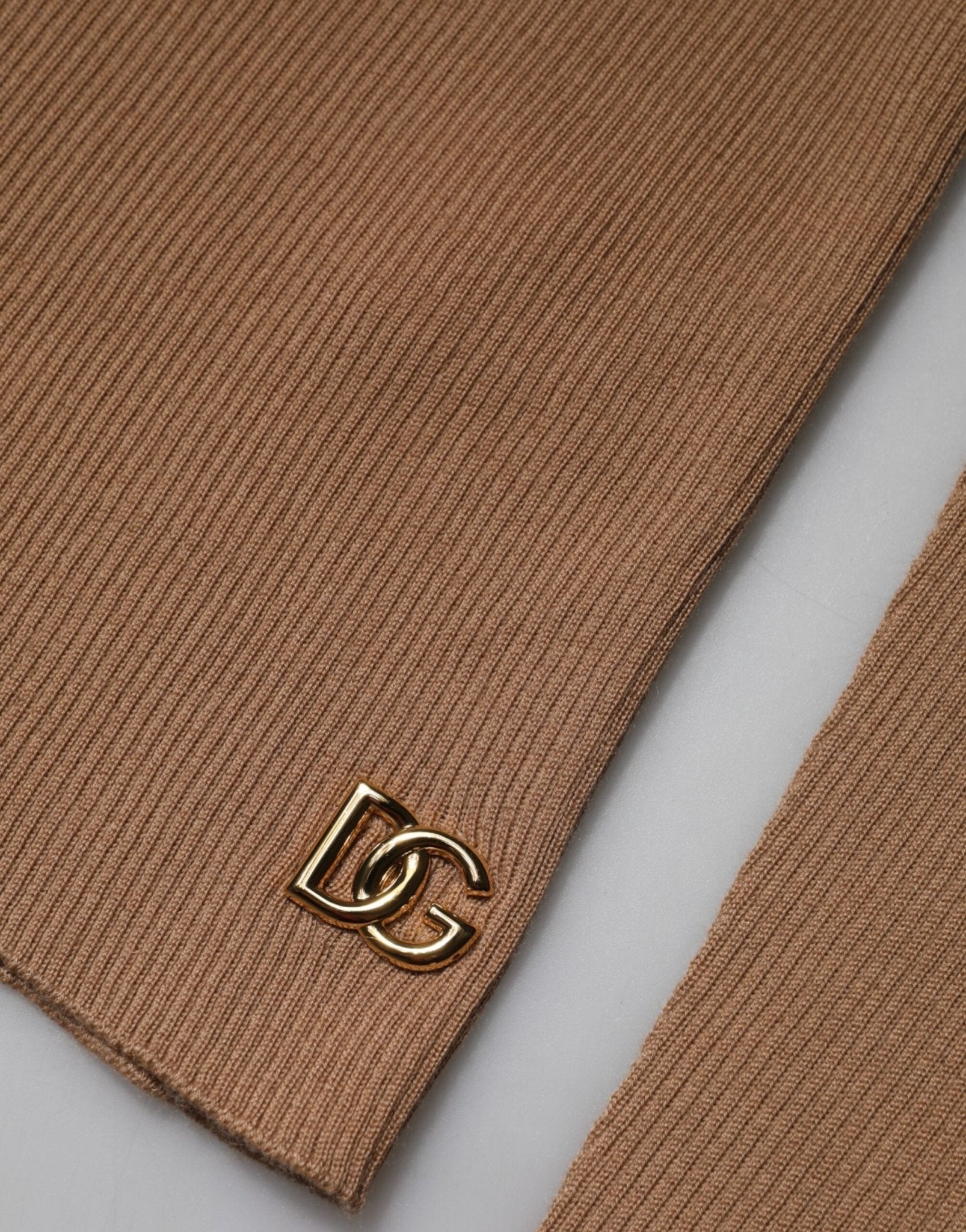 Dolce & Gabbana Brown Knit Long Sleeves Turtleneck Sweater - RIMODA