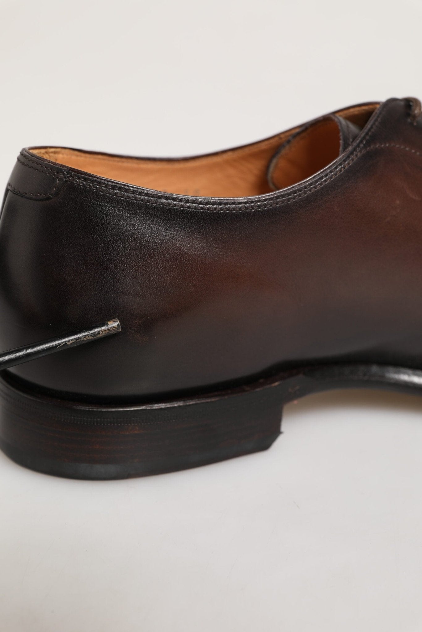 Dolce & Gabbana Brown Leather Lace Up Dress Men Derby Shoes - RIMODA