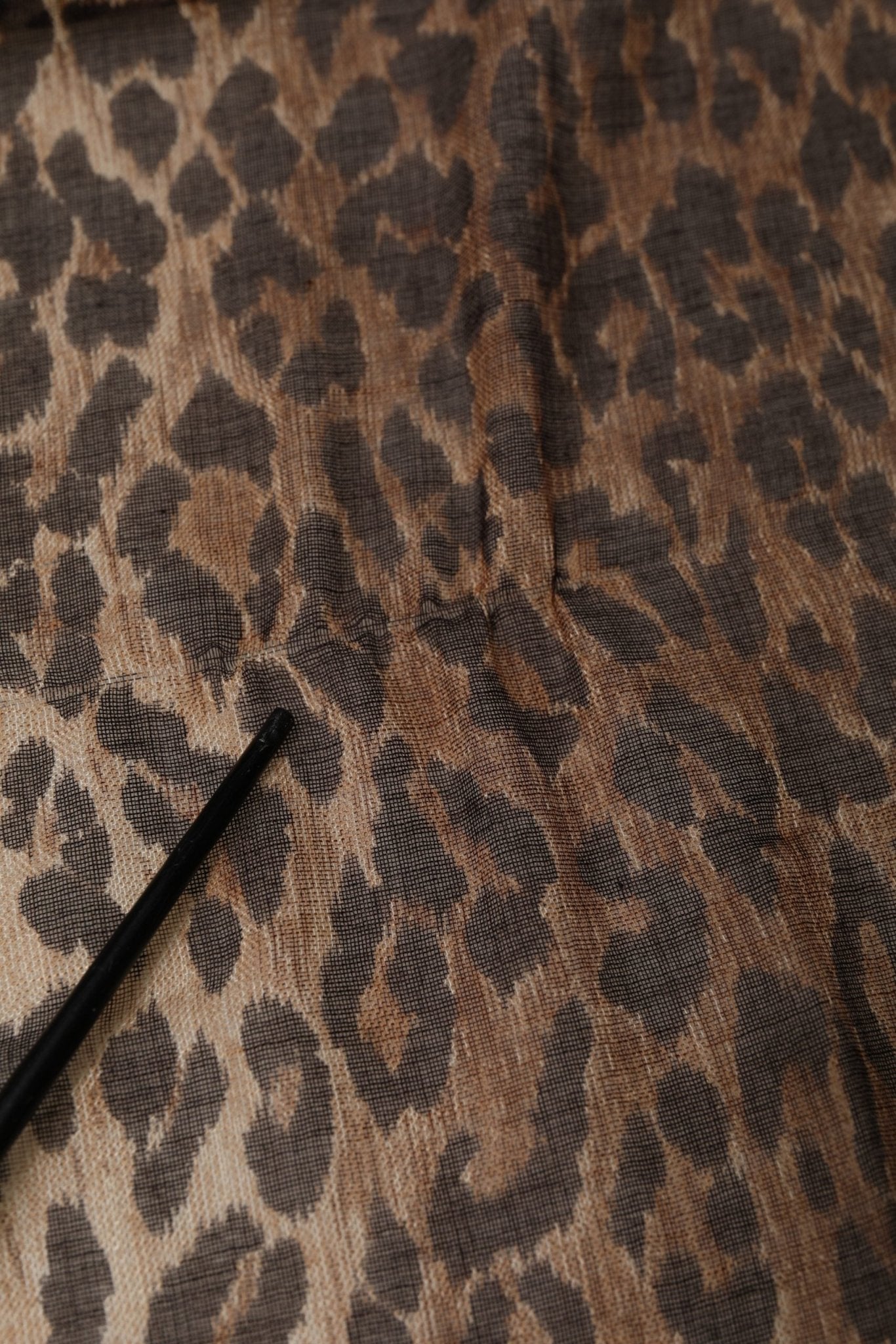 Dolce & Gabbana Brown Leopard Cashmere Shawl Stole Scarf - RIMODA