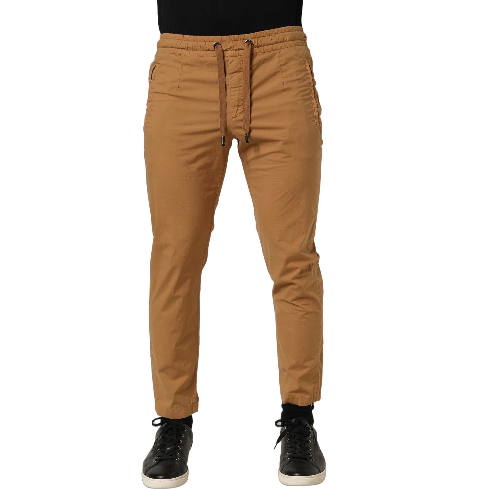 Dolce & Gabbana Brown MidWaist Skinny Jogger Sweatpants Pants - RIMODA
