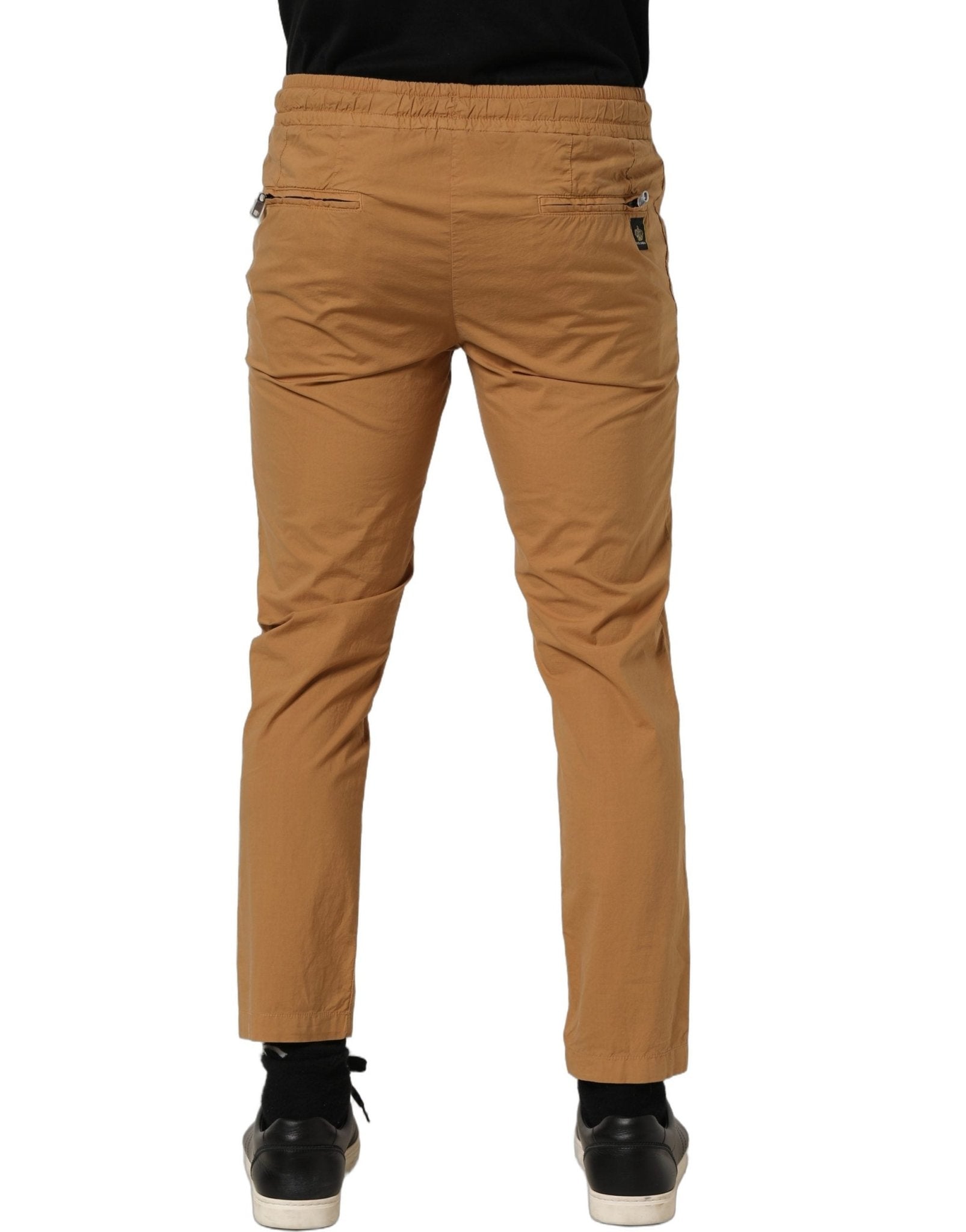 Dolce & Gabbana Brown MidWaist Skinny Jogger Sweatpants Pants - RIMODA