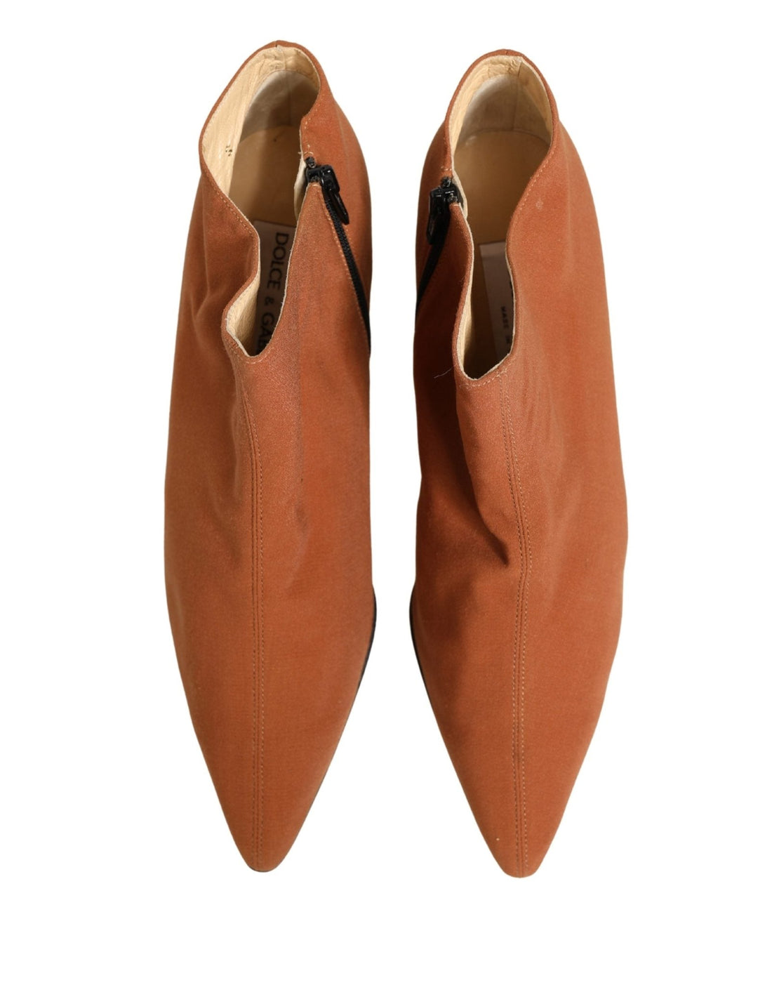 Dolce & Gabbana Brown Suede Ankle Boots Shoes - RIMODA