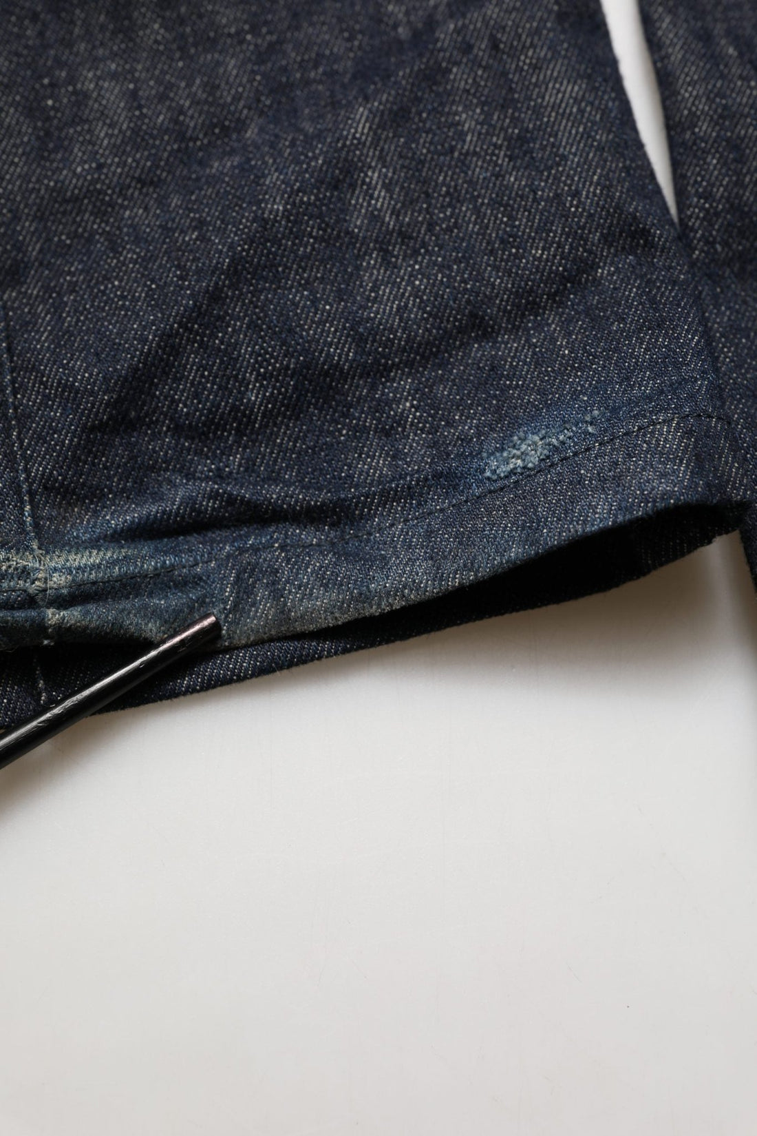 Dolce & Gabbana Dark Blue Relaxed Wide Leg Cotton Denim Jeans - RIMODA