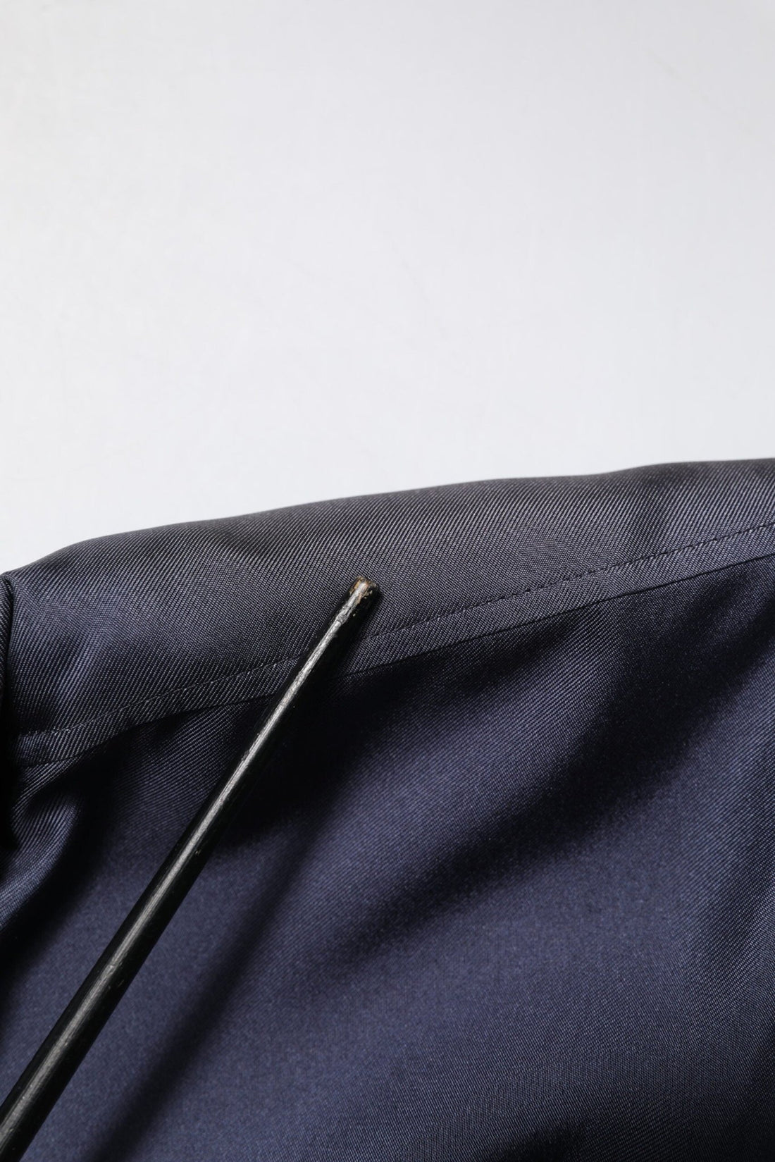 Dolce & Gabbana Dark Blue Silk Double Breasted Shirt - RIMODA