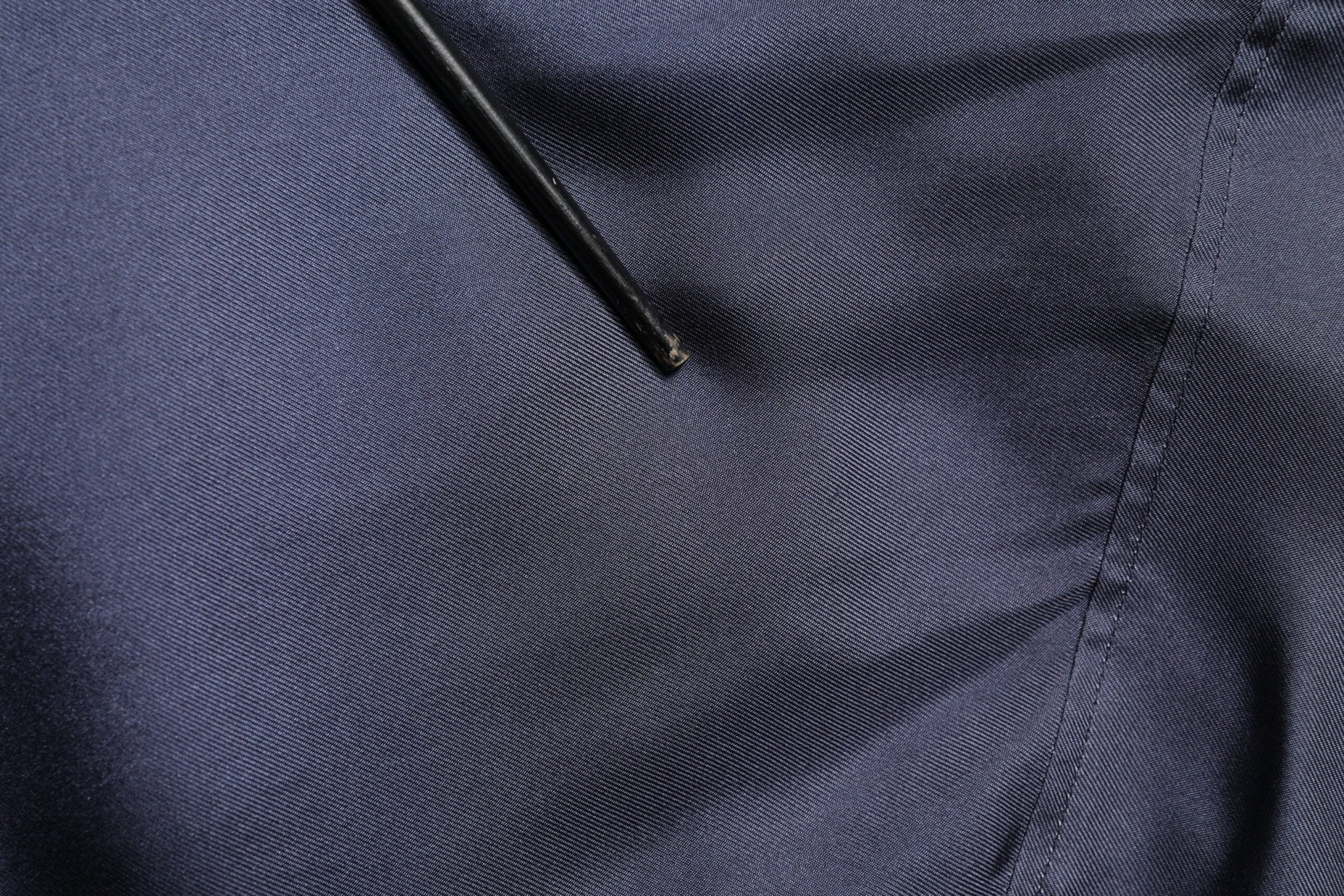 Dolce & Gabbana Dark Blue Silk Double Breasted Shirt - RIMODA