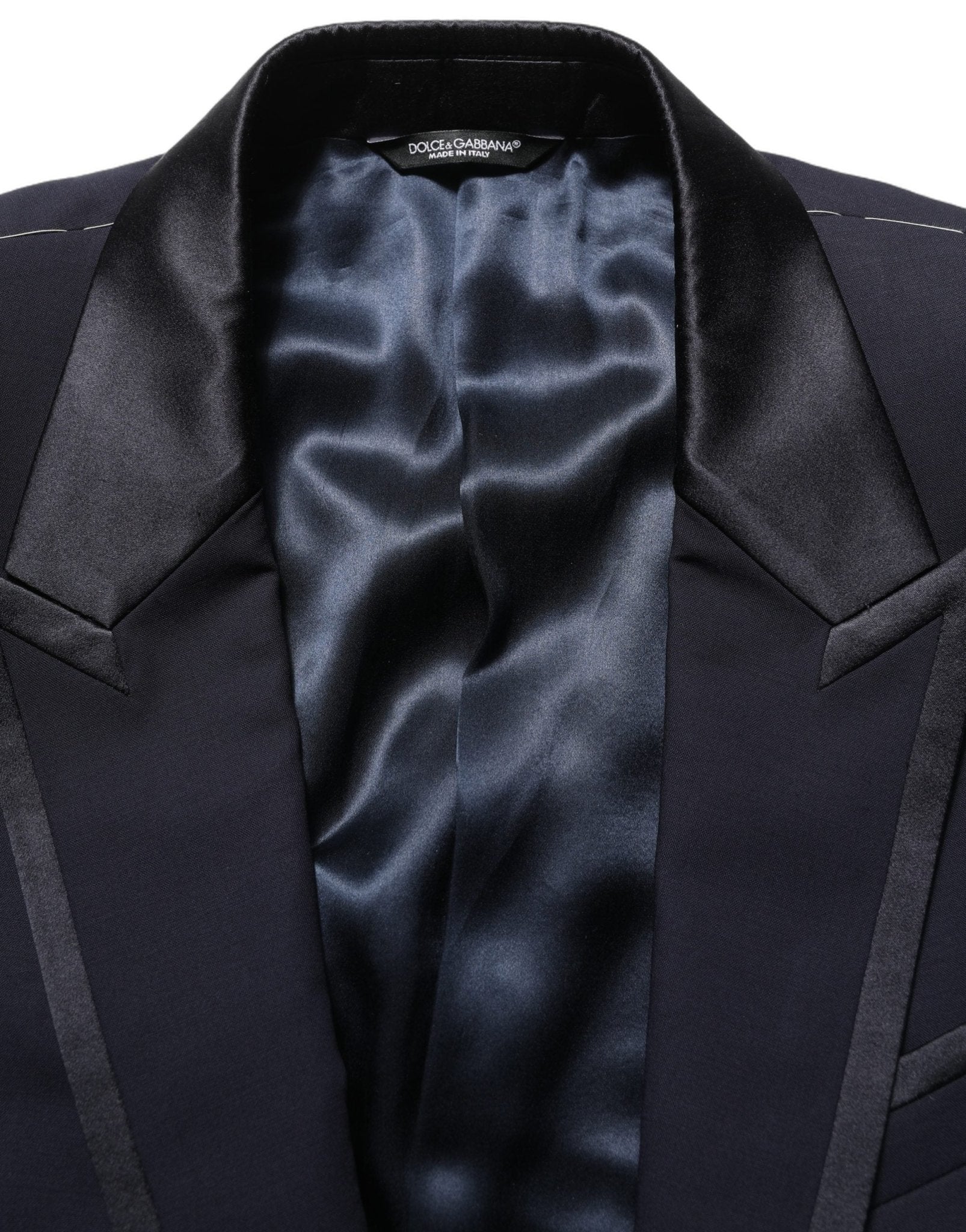 Dolce & Gabbana Dark Blue Single Breasted 2 Piece Men Suit - RIMODA