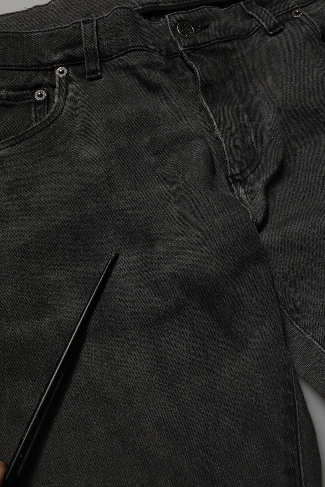 Dolce & Gabbana Dark Gray Cotton Skinny Men Denim Jeans - RIMODA