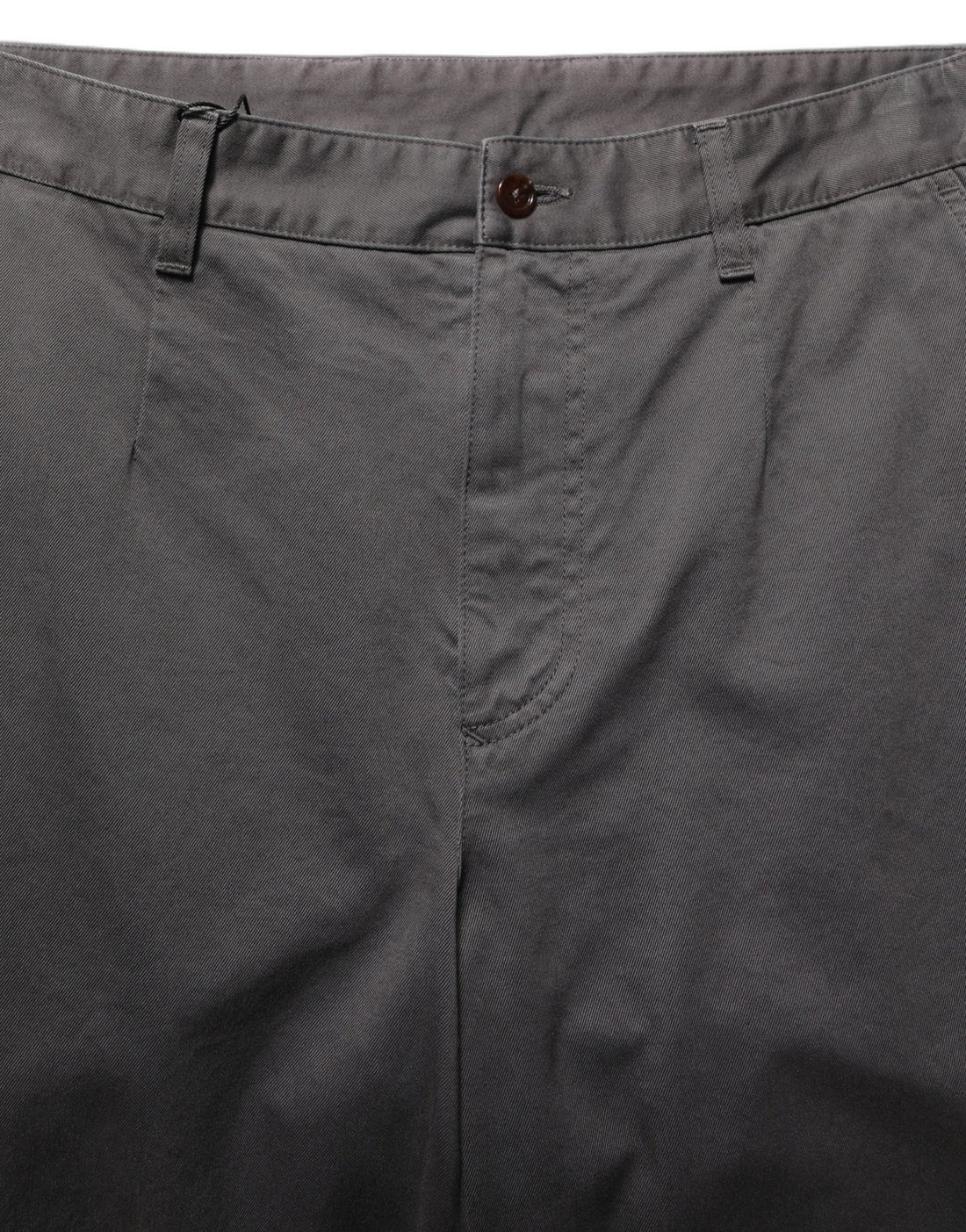 Dolce & Gabbana Dark Gray Cotton Straight Chino Trouser Pants - RIMODA