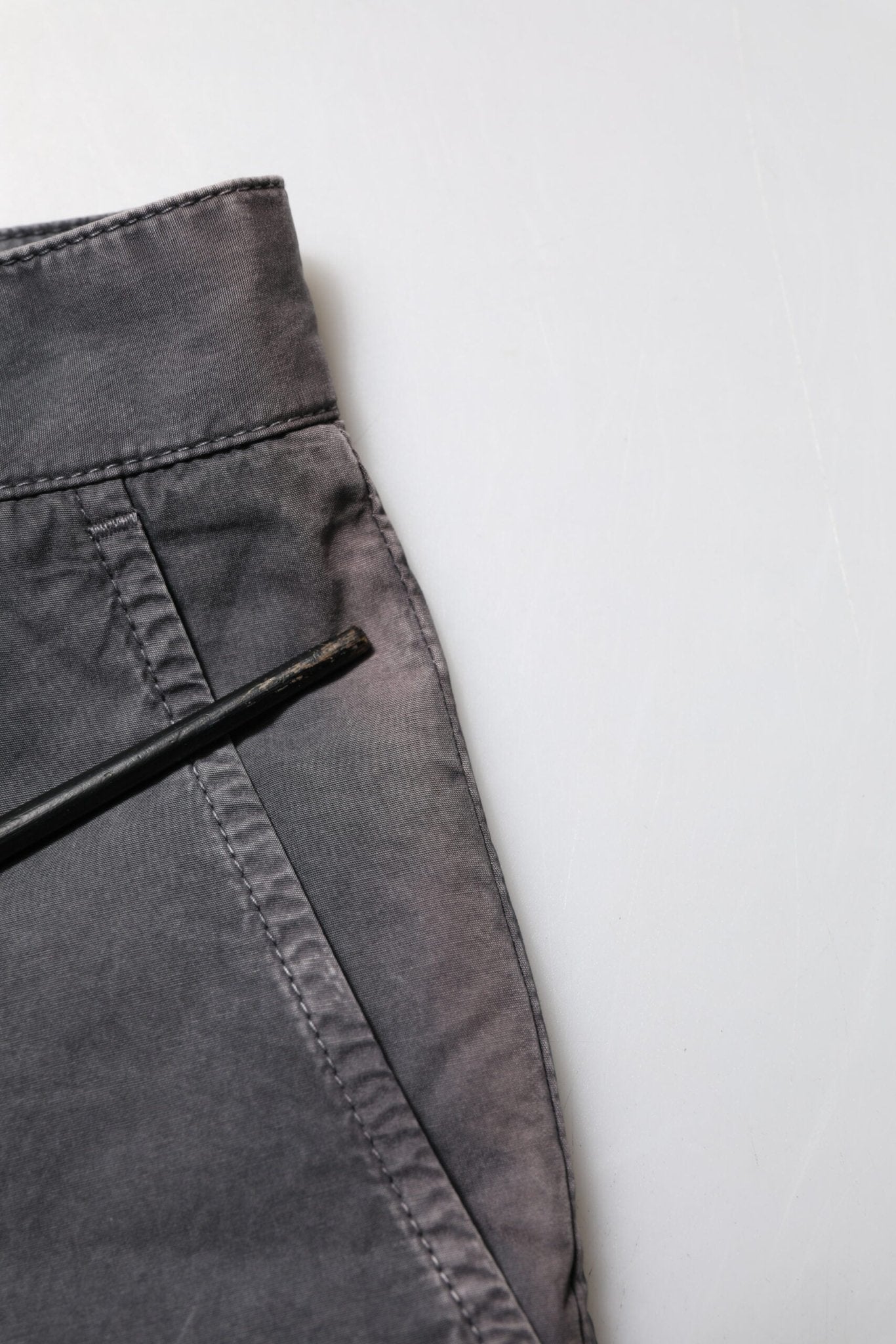 Dolce & Gabbana Dark Gray Cotton Stretch Denim Bermuda Shorts - RIMODA