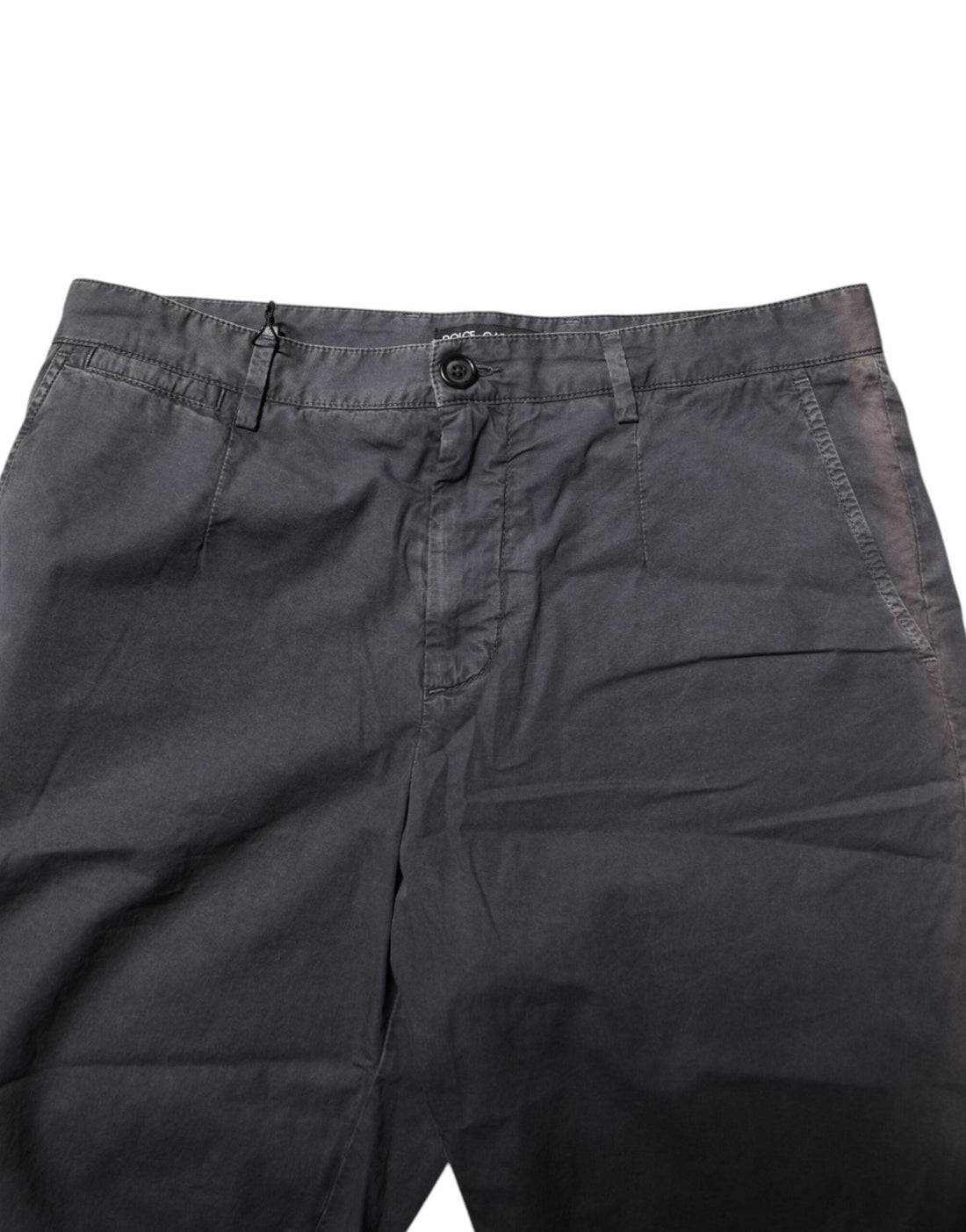 Dolce & Gabbana Dark Gray Cotton Stretch Denim Bermuda Shorts - RIMODA