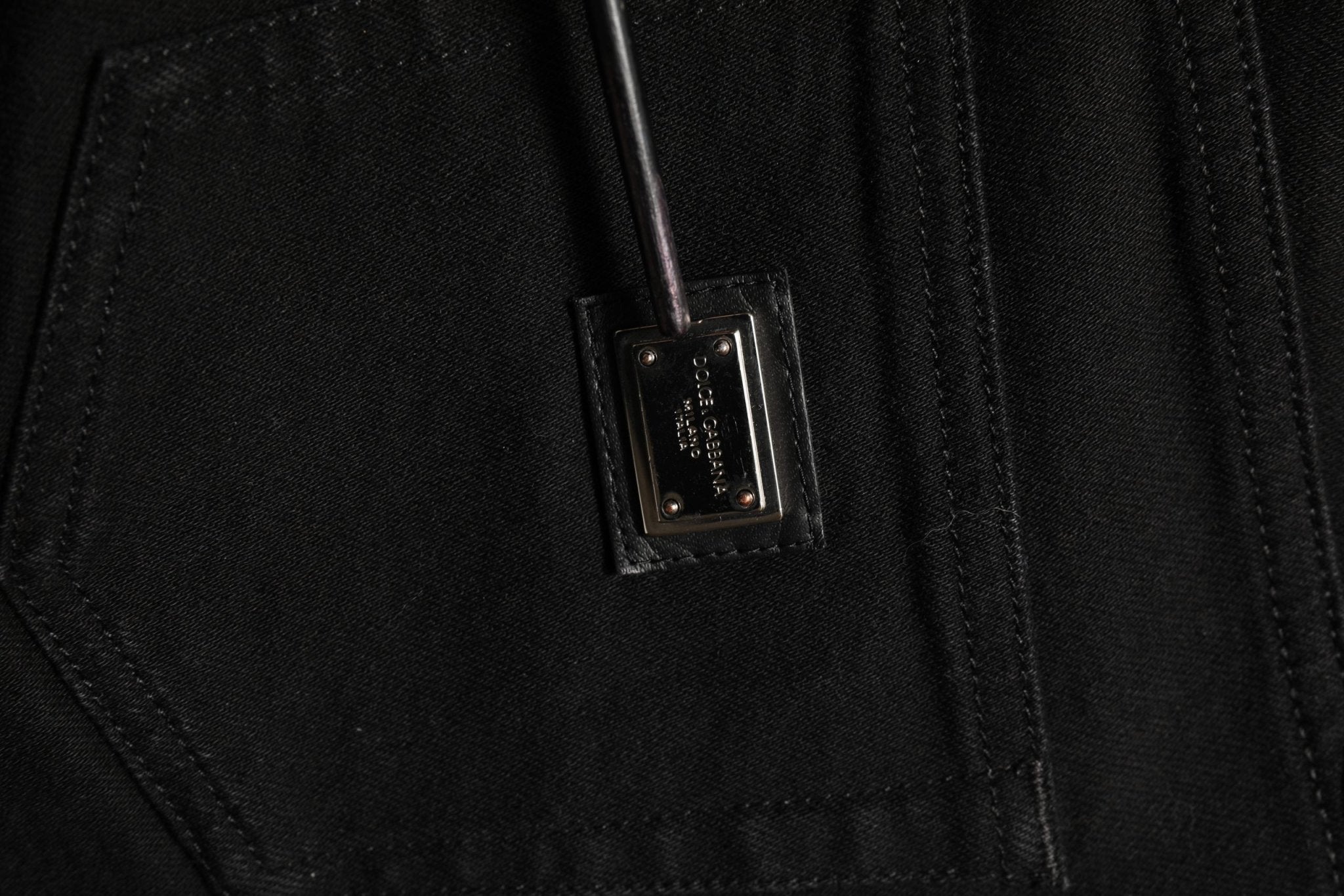 Dolce & Gabbana Dark Gray Cotton Stretch Skinny Denim Jeans - RIMODA