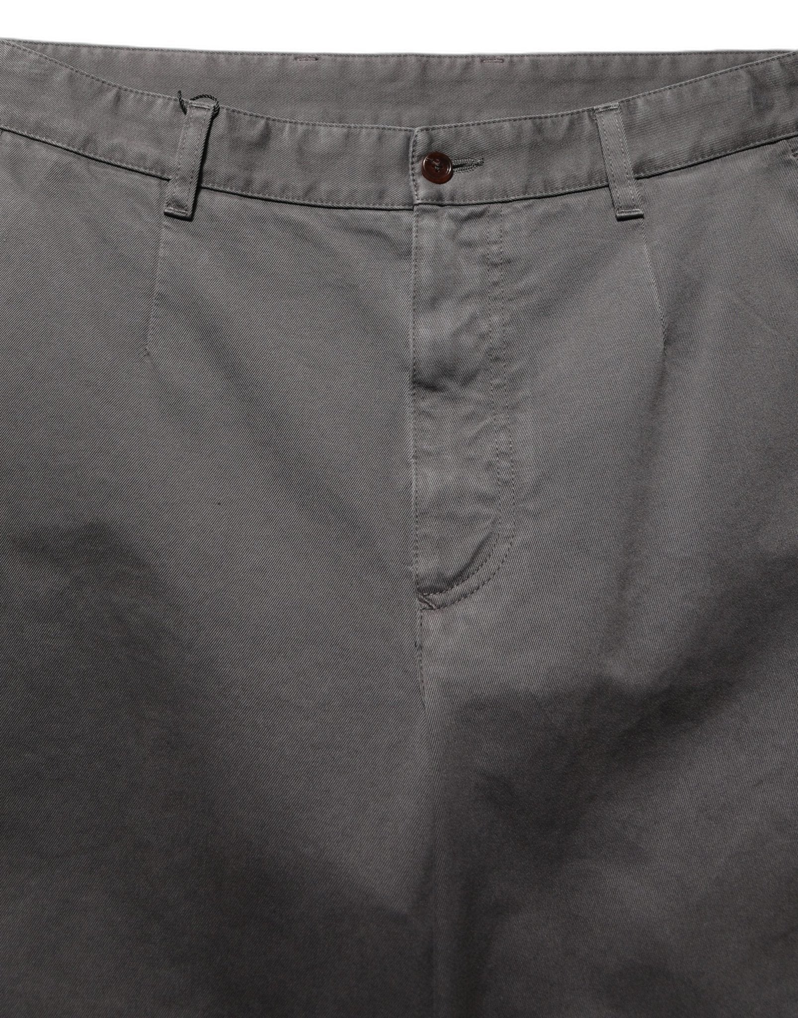 Dolce & Gabbana Dark Gray MidWaist Straight Men Trouser Pants - RIMODA