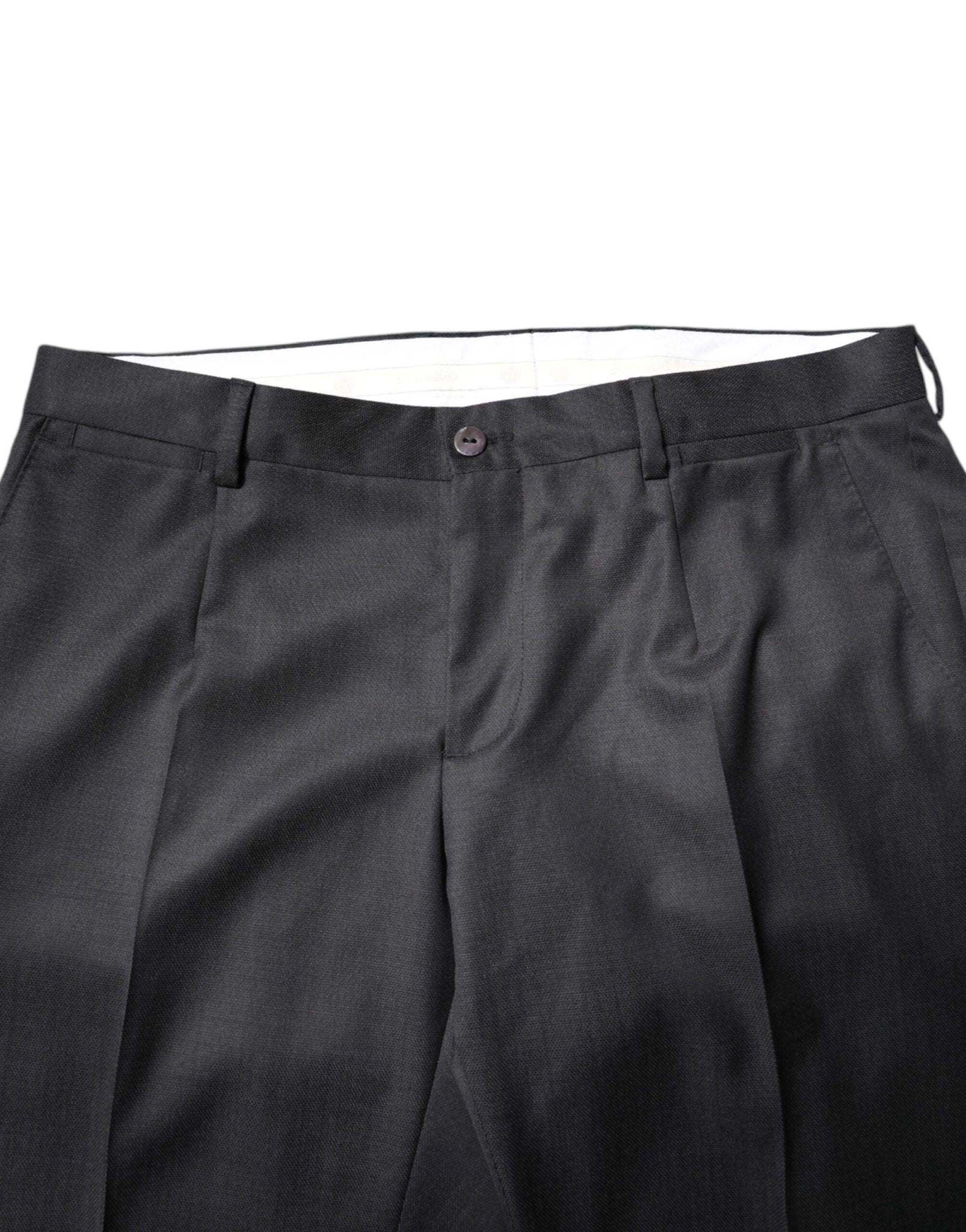 Dolce & Gabbana Dark Gray Wool Single Breasted 2 Piece Suit - RIMODA