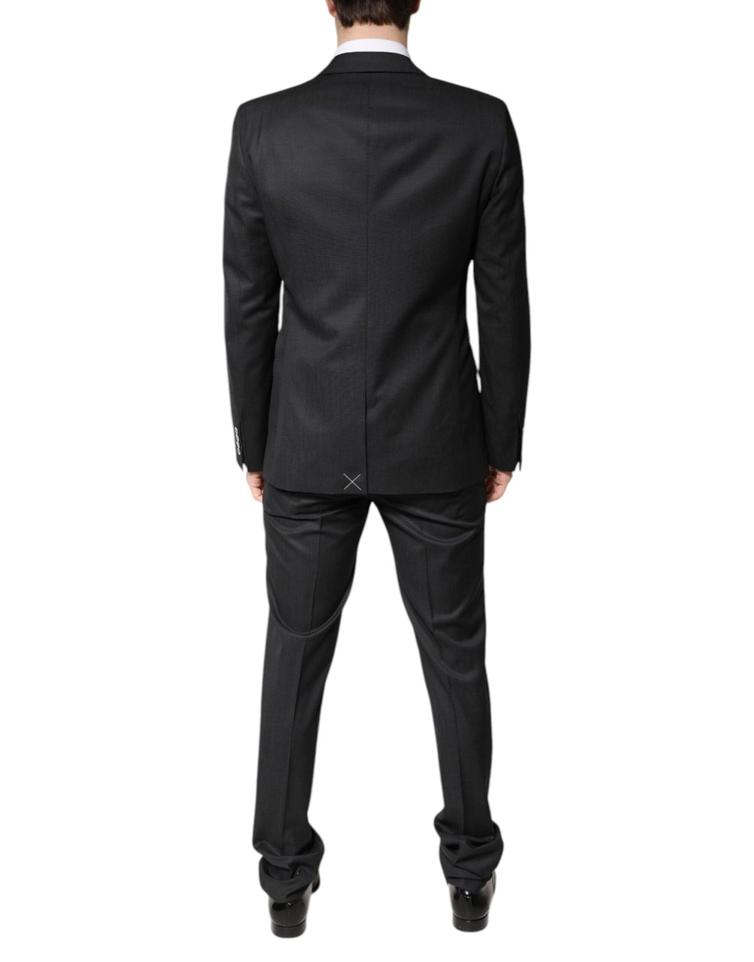 Dolce & Gabbana Dark Gray Wool Single Breasted 2 Piece Suit - RIMODA