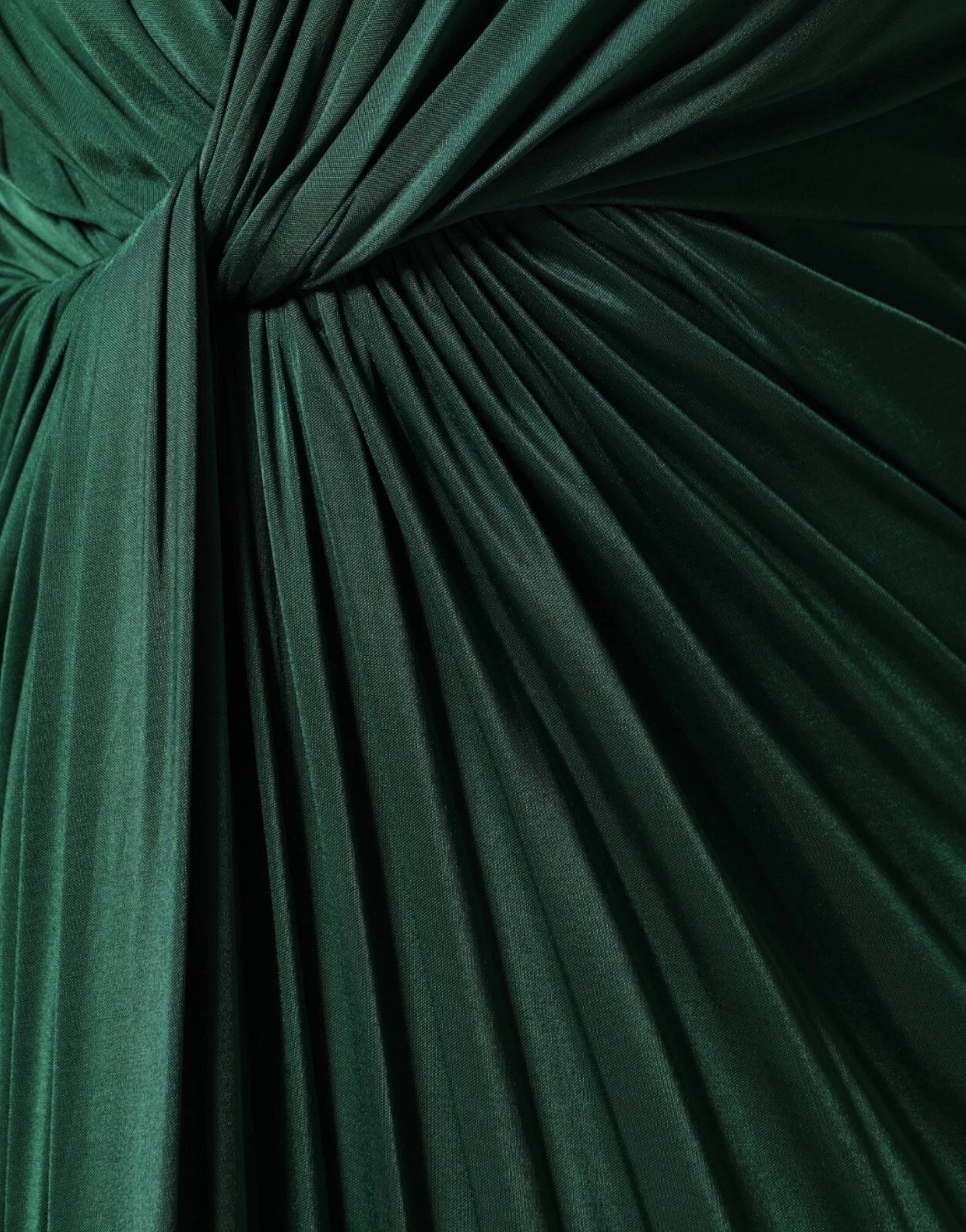 Dolce & Gabbana Dark Green Viscose Long Sleeve Midi Dress - RIMODA