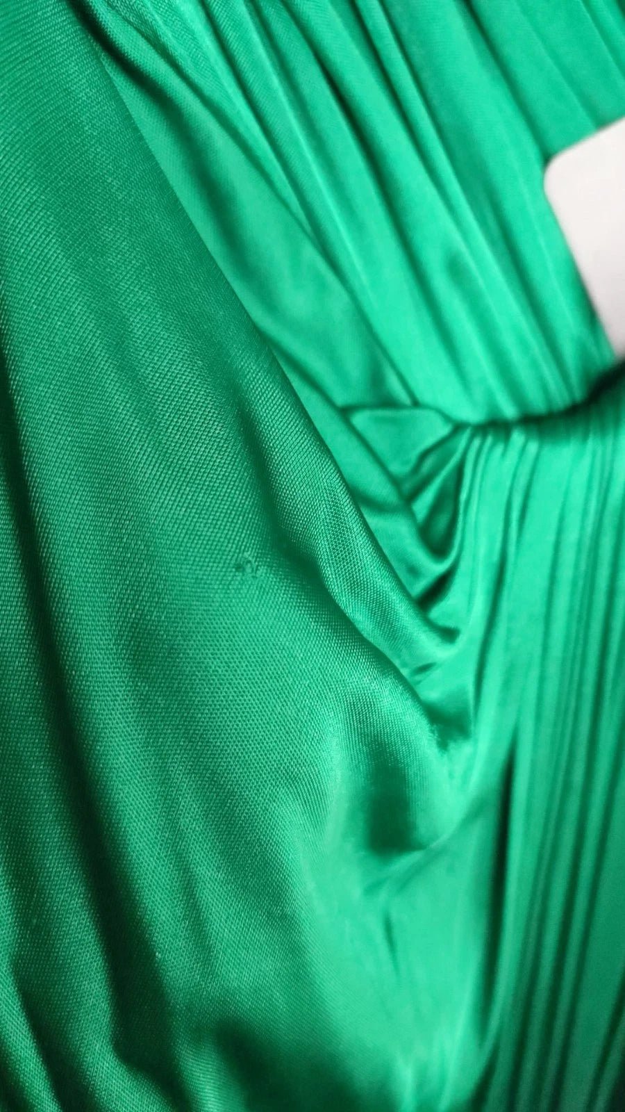 Dolce & Gabbana Dark Green Viscose Long Sleeve Midi Dress - RIMODA