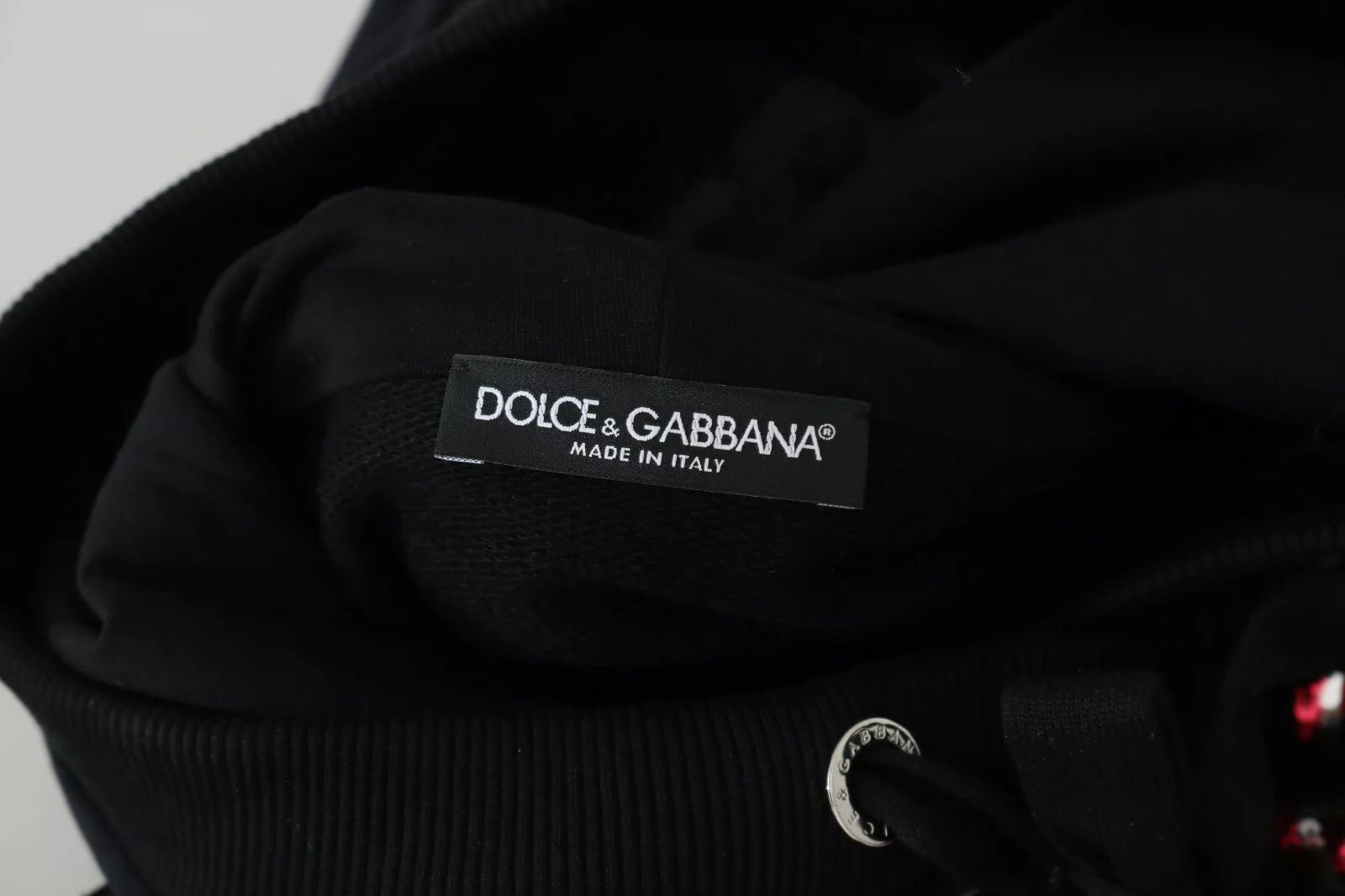 Dolce & Gabbana DG Sequined Hooded Pullover Sweater - RIMODA