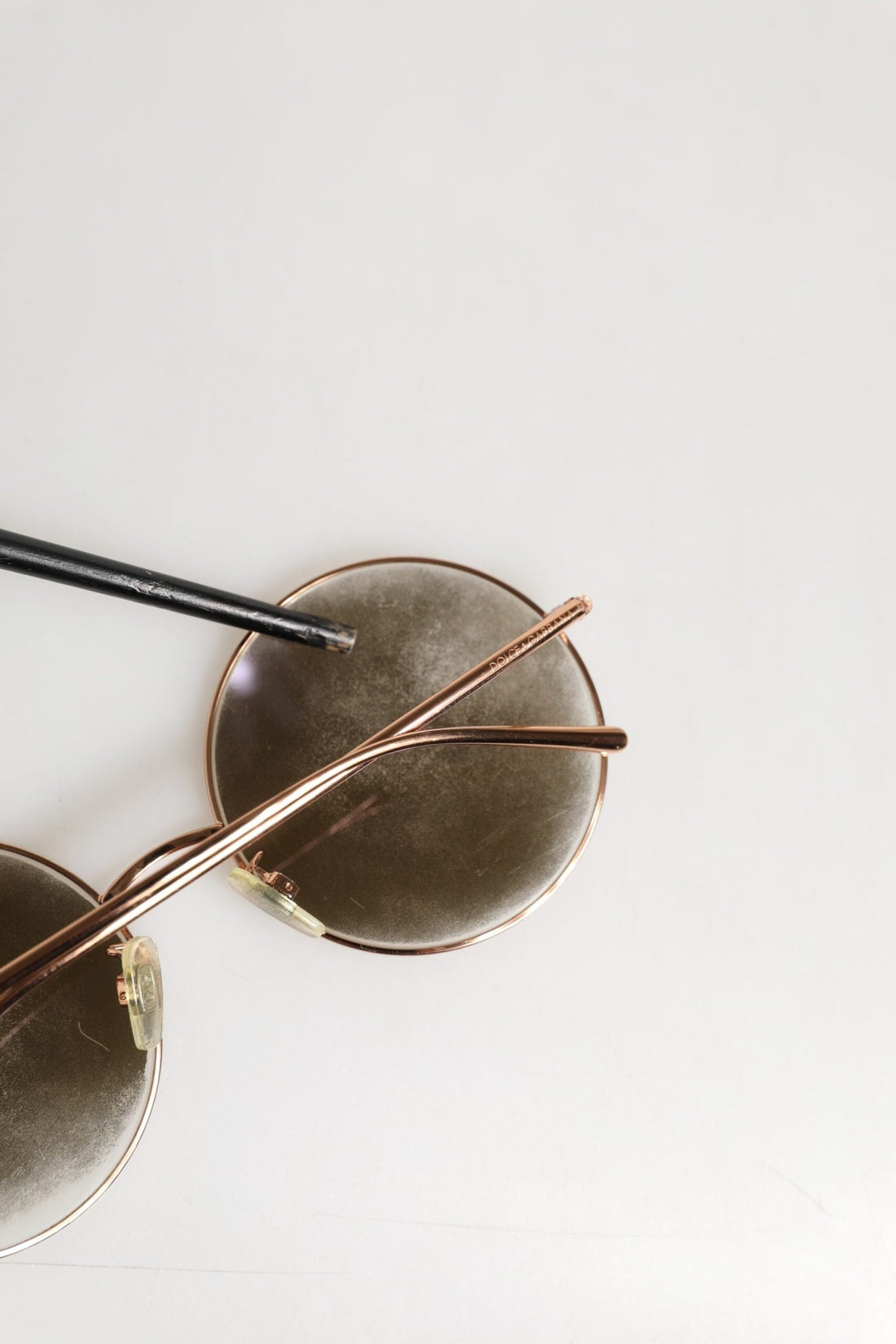 Dolce & Gabbana DG2215K Gold Metal Round Shades Eyewear Sunglasses - RIMODA