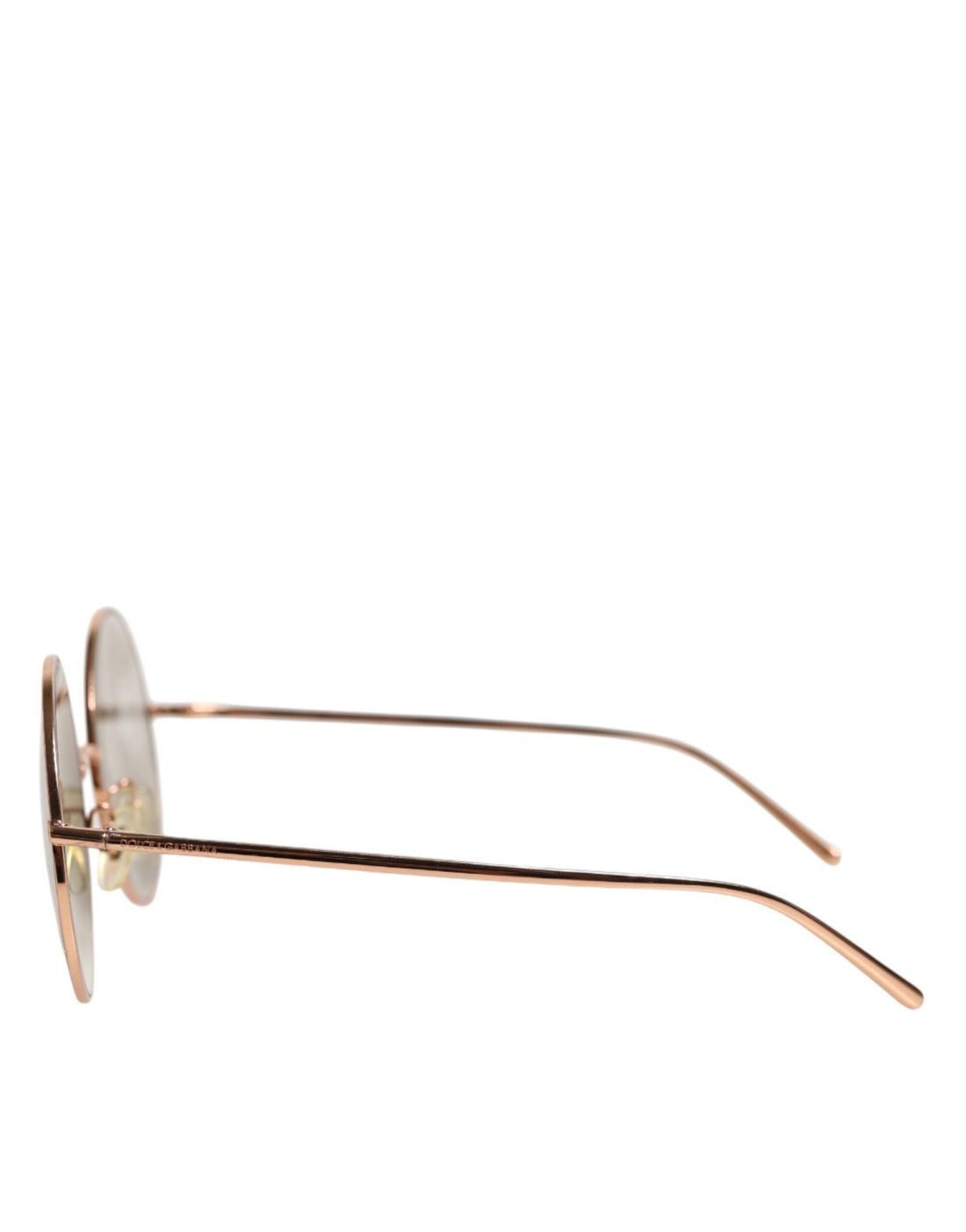 Dolce & Gabbana DG2215K Gold Metal Round Shades Eyewear Sunglasses - RIMODA