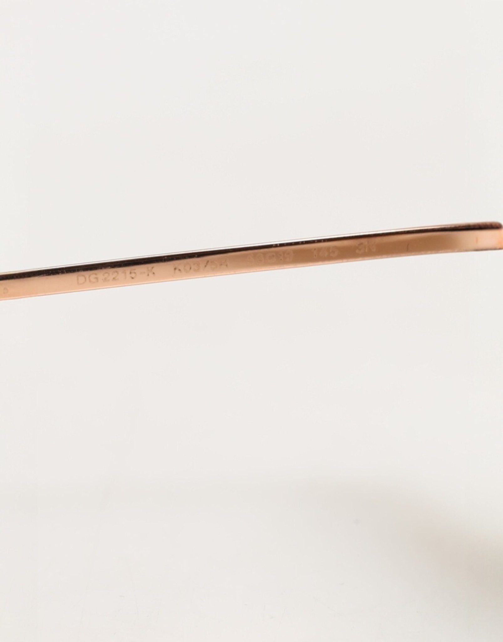 Dolce & Gabbana DG2215K Gold Metal Round Shades Eyewear Sunglasses - RIMODA
