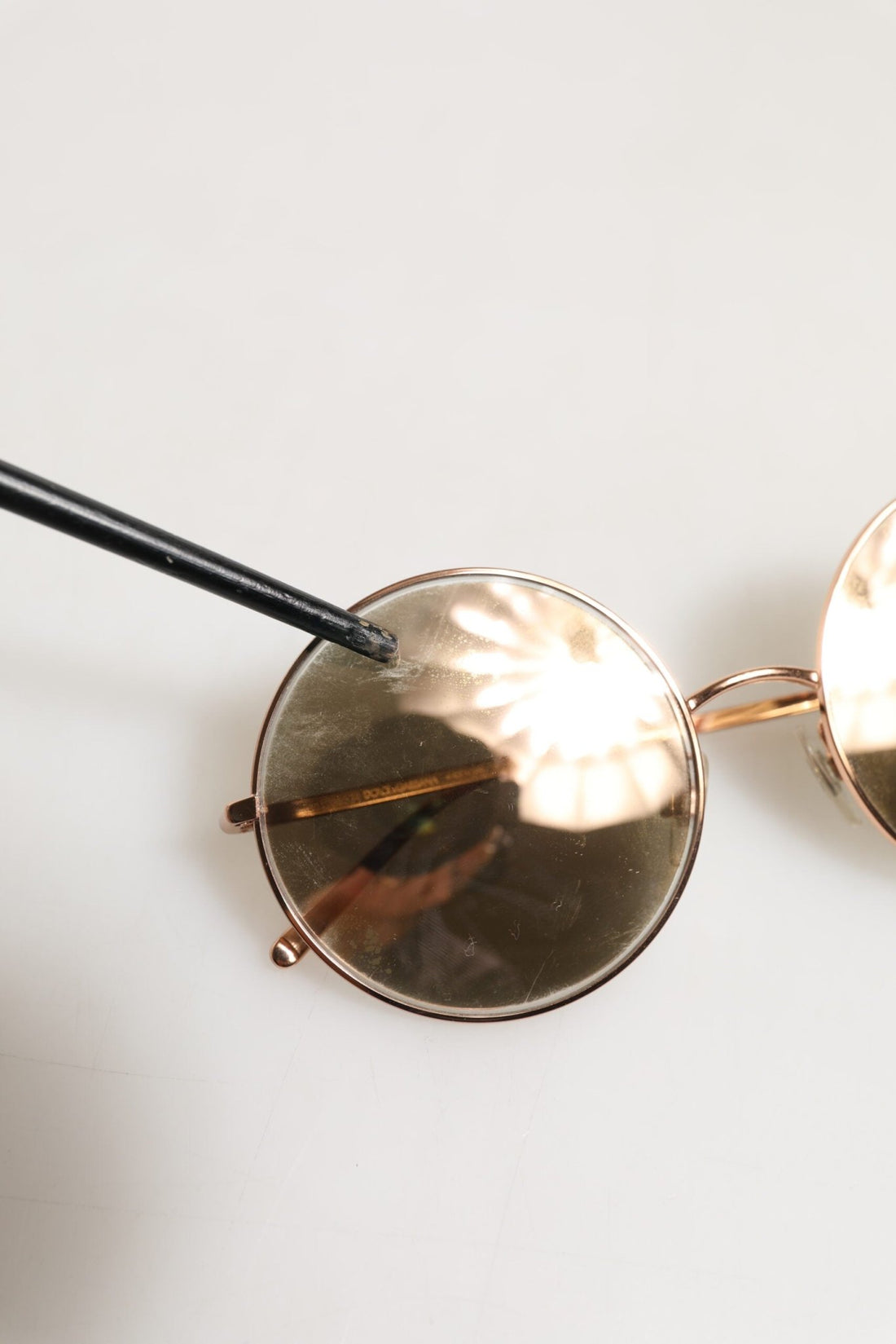 Dolce & Gabbana DG2215K Gold Metal Round Shades Eyewear Sunglasses - RIMODA