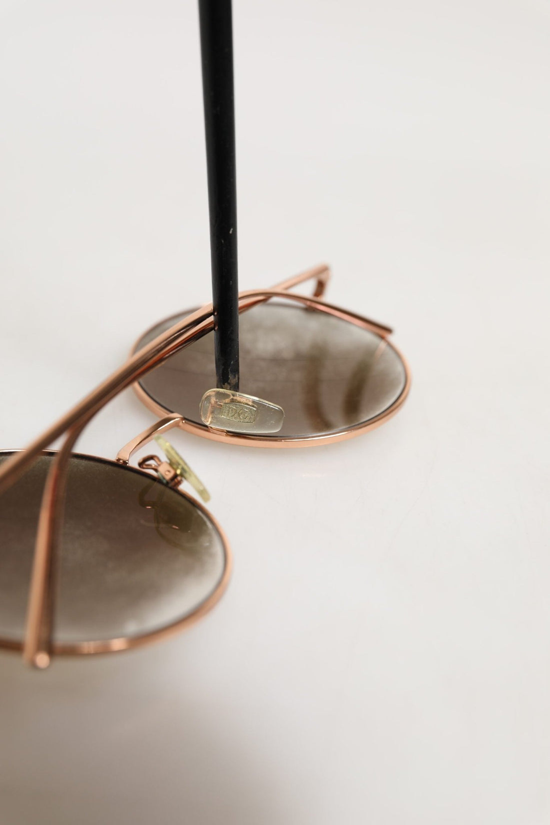 Dolce & Gabbana DG2215K Gold Metal Round Shades Eyewear Sunglasses - RIMODA