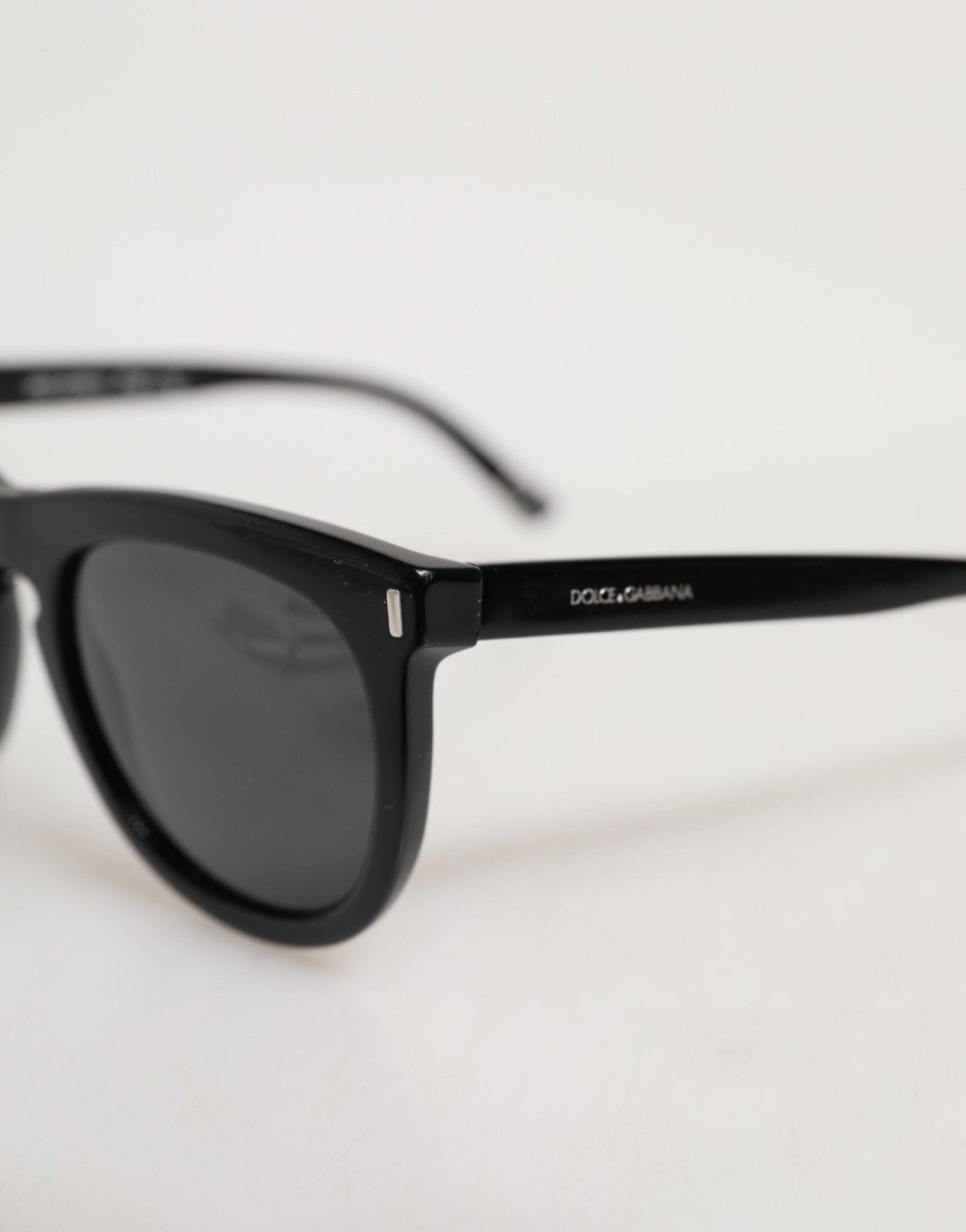 Dolce & Gabbana DG4281 Black Round Frame Full Rim Eyewear Sunglasses - RIMODA