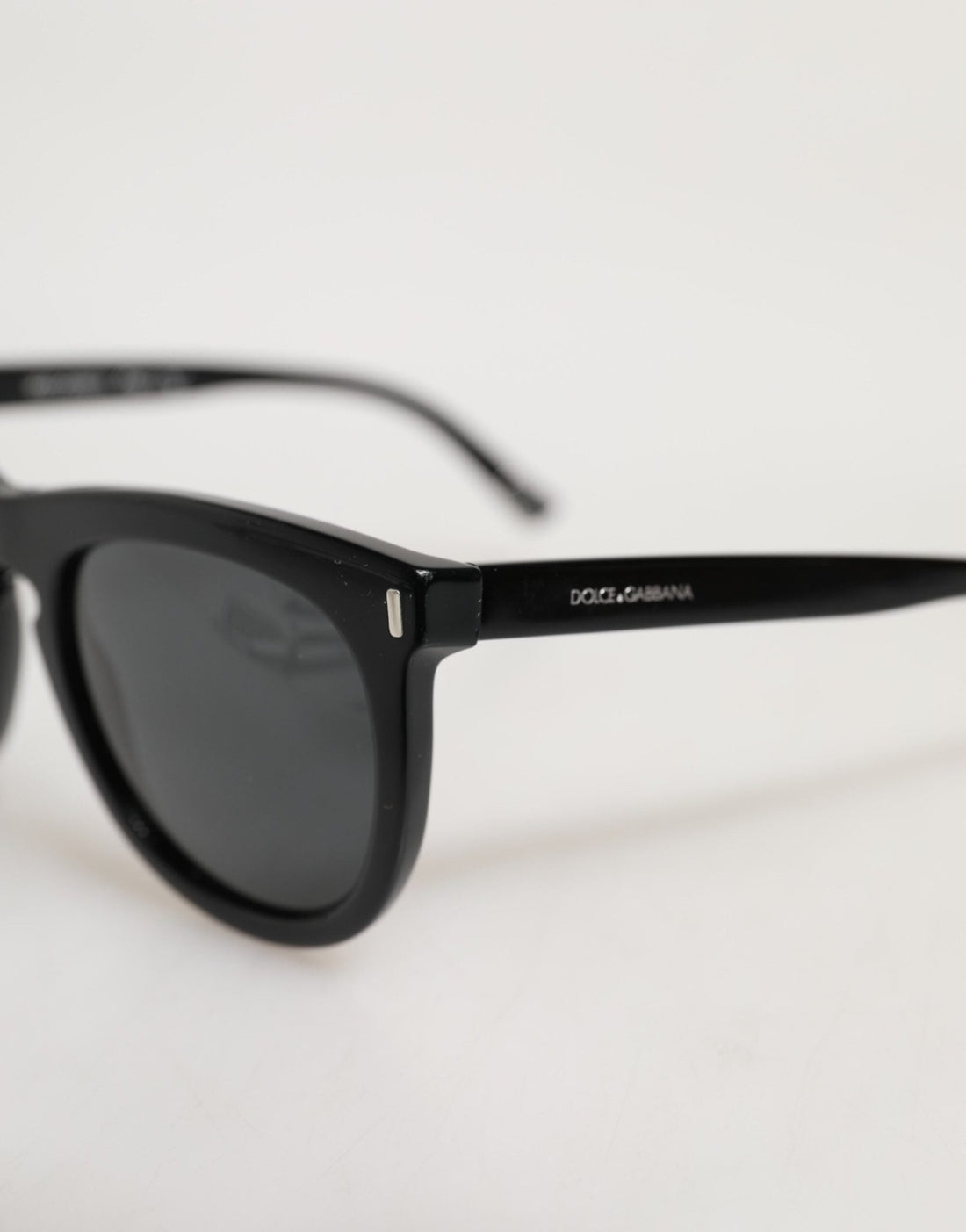 Dolce & Gabbana DG4281 Black Round Frame Full Rim Eyewear Sunglasses - RIMODA