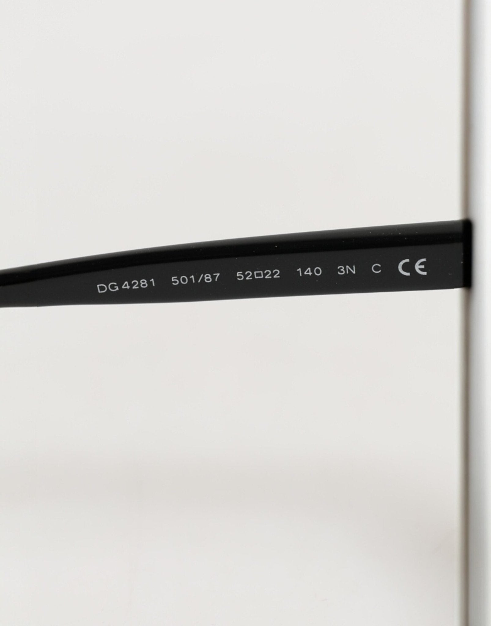 Dolce & Gabbana DG4281 Black Round Frame Full Rim Eyewear Sunglasses - RIMODA