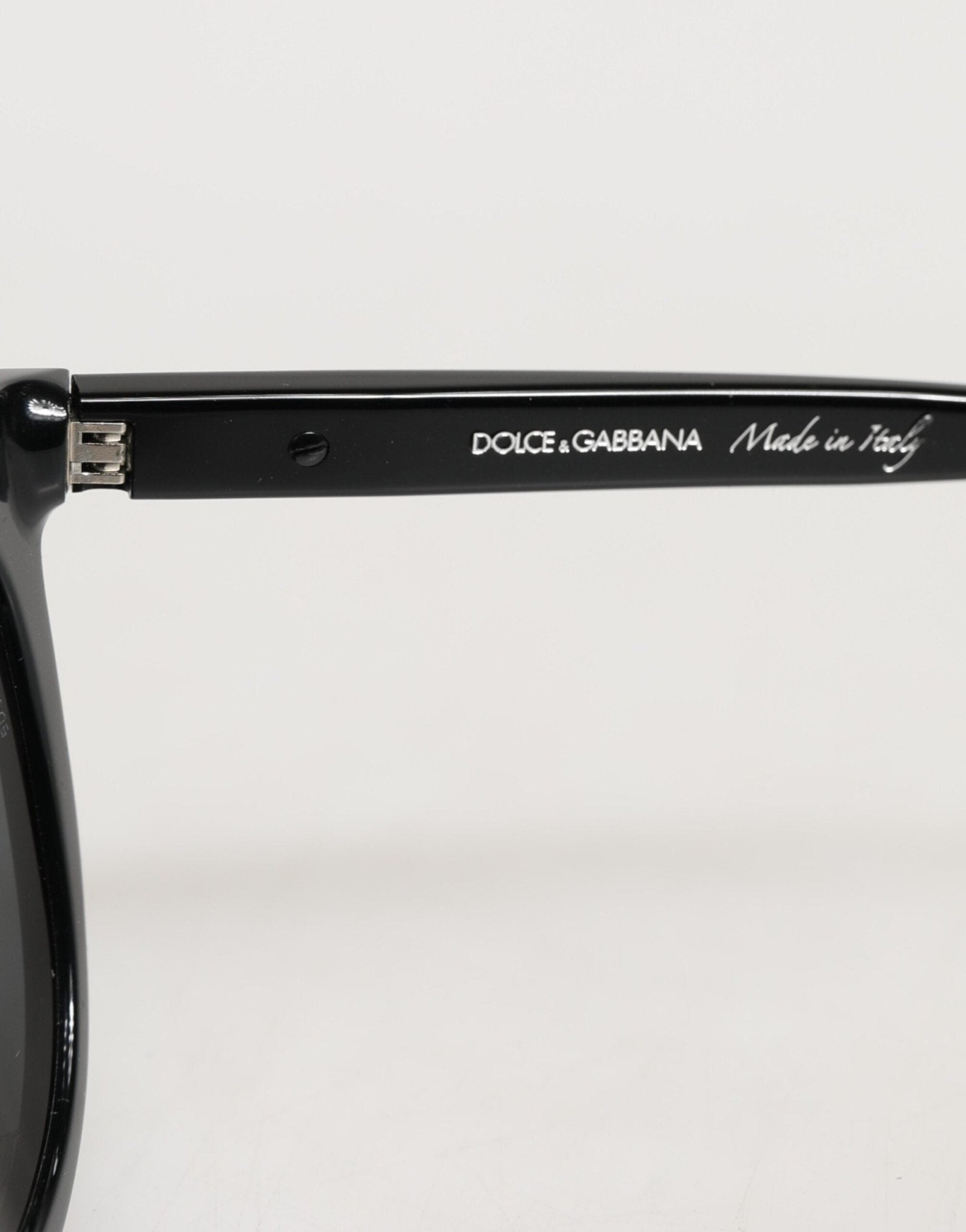 Dolce & Gabbana DG4281 Black Round Frame Full Rim Eyewear Sunglasses - RIMODA