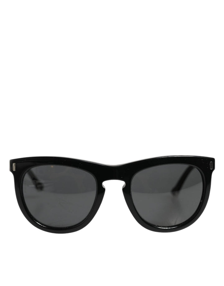 Dolce & Gabbana DG4281 Black Round Frame Full Rim Eyewear Sunglasses - RIMODA