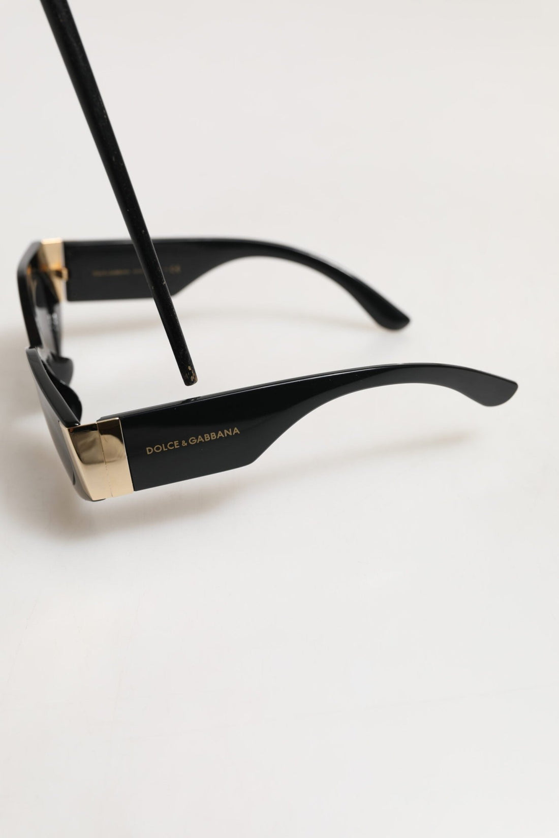 Dolce & Gabbana DG4396 Gray Gradient Black Irregular Frame Sunglasses - RIMODA