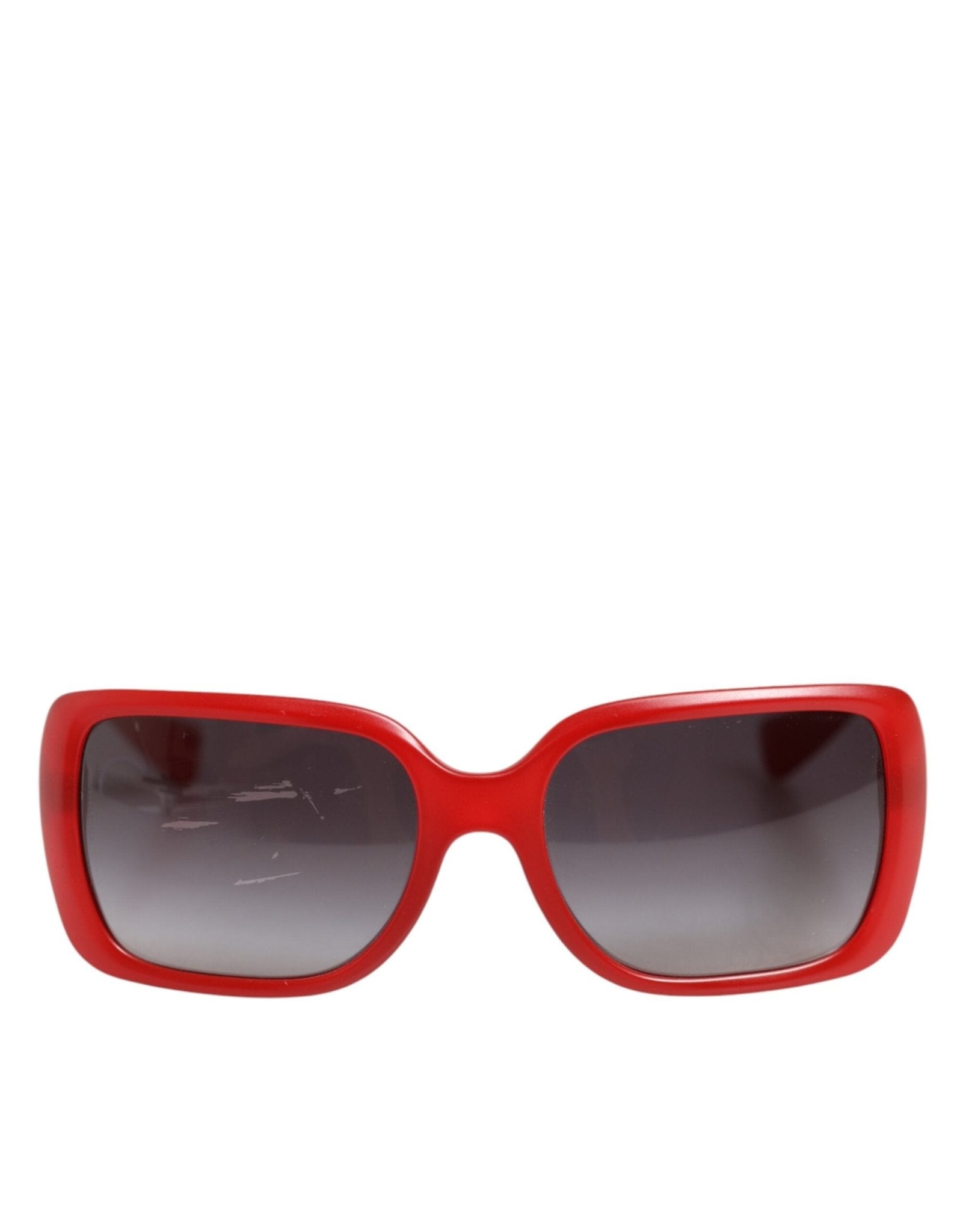 Dolce & Gabbana DG6093 Red Rectangular Grey Graduated Lenses Sunglasses - RIMODA