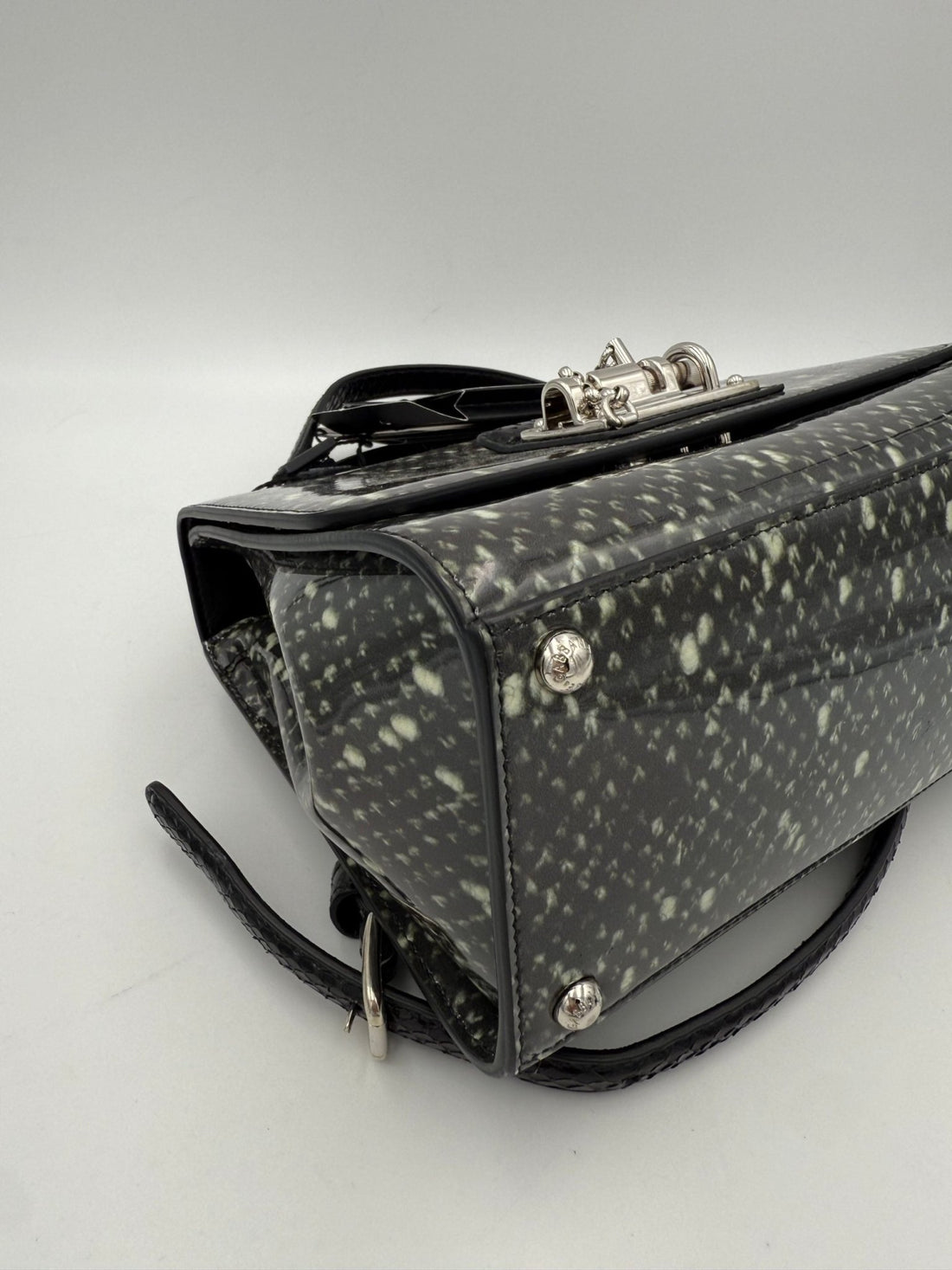 Dolce & Gabbana DOLCE & GABBANA Monica Python and Patent Handbag - RIMODA