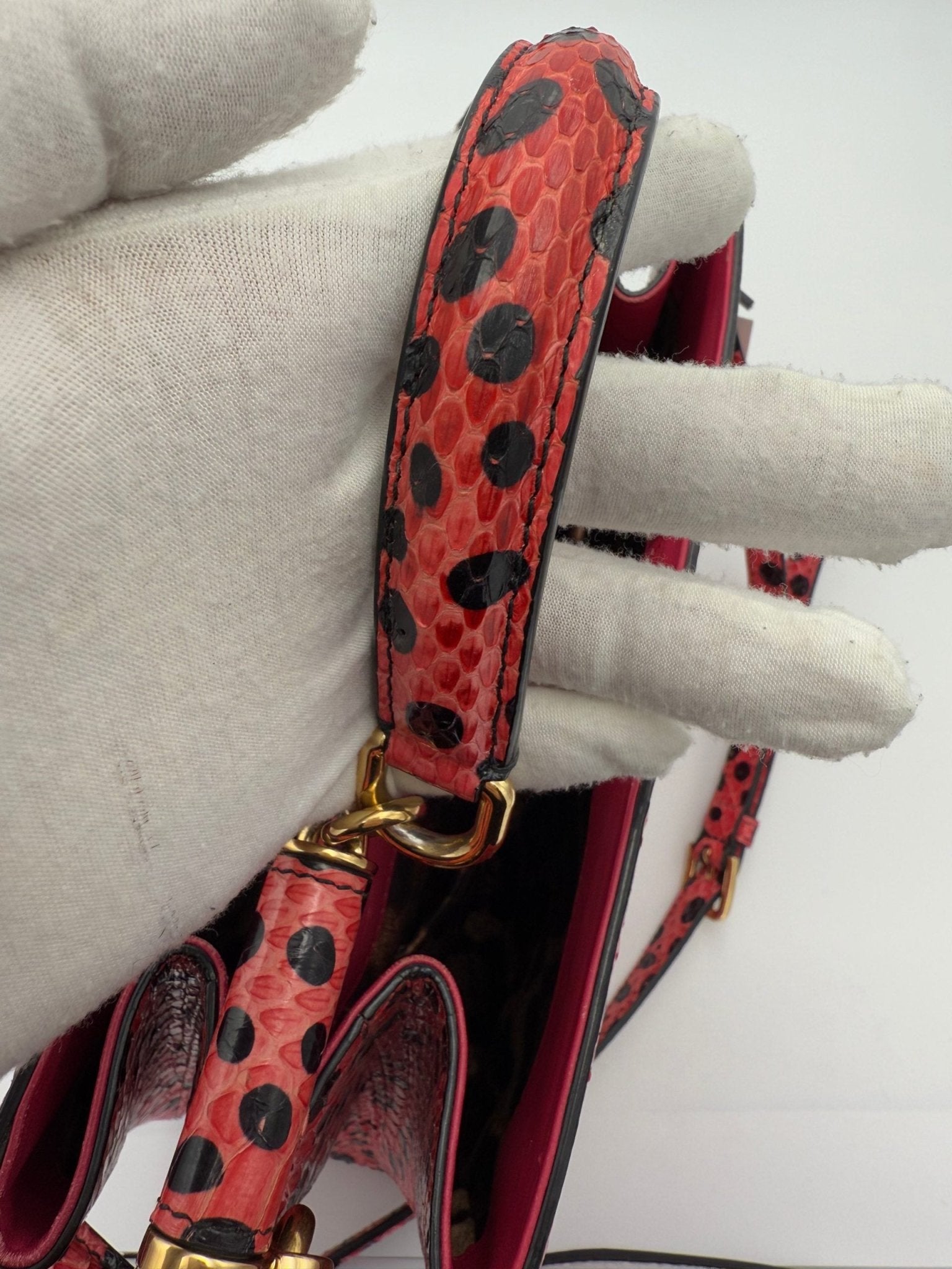 Dolce & Gabbana DOLCE & GABBANA SICILY in Reptile Skin Handbag - RIMODA