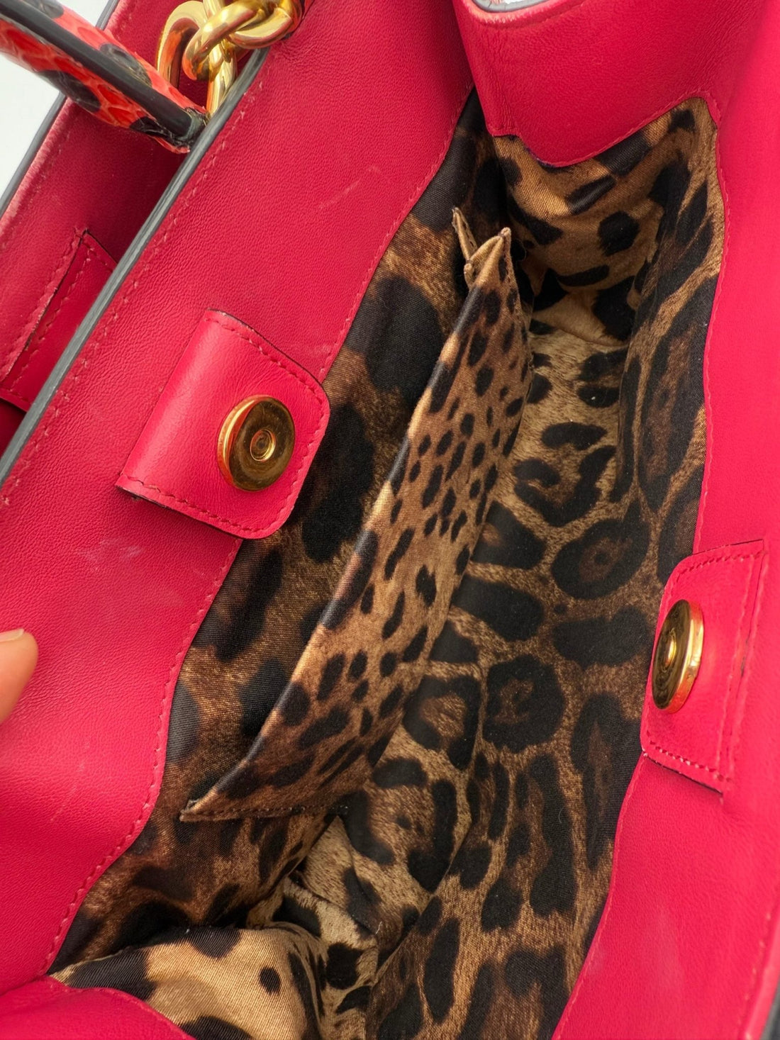 Dolce & Gabbana DOLCE & GABBANA Sicily in Reptile Skin Handbag - RIMODA
