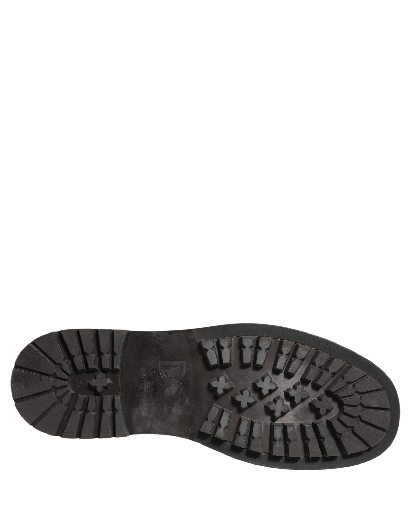 Dolce & Gabbana Dress Black Leather Lace Up Derby Men Shoes - RIMODA
