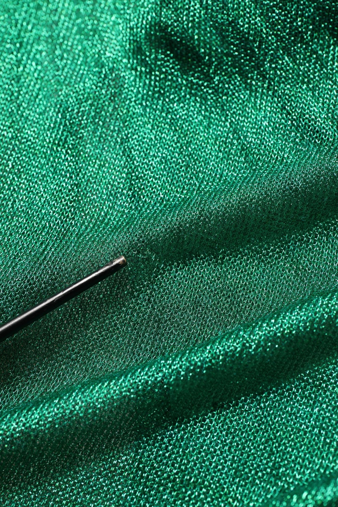 Dolce & Gabbana Emerald Green Plissé Evening Gown Dress - RIMODA