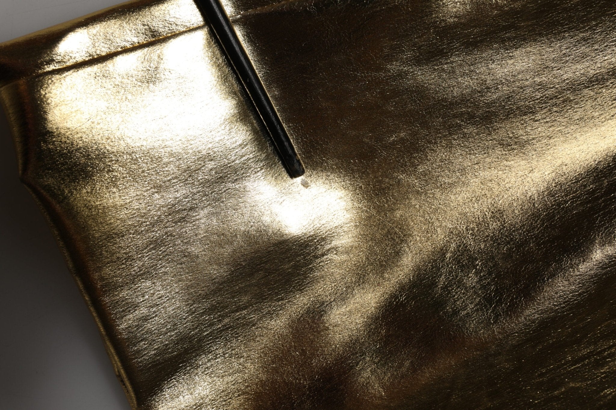 Dolce & Gabbana Gold Acetate Crystal High Waist Mini Skirt - RIMODA