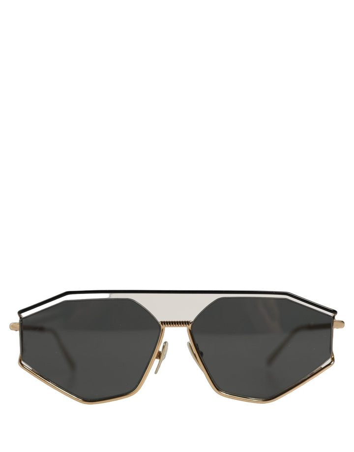 Dolce & Gabbana Gold DG2265 Sartoriale Metal Frame Eyewear Sunglasses - RIMODA