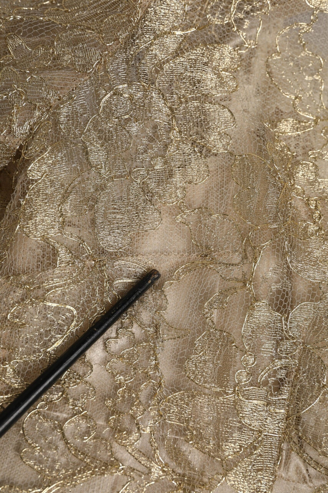 Dolce & Gabbana Gold Floral Lace A-line Sheath Mini Dress - RIMODA